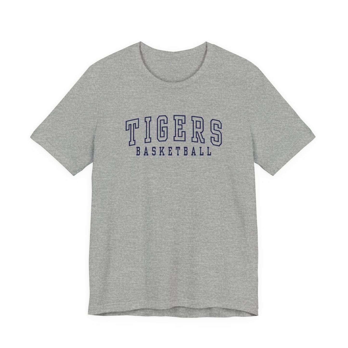 Tigers Basketball Tee - Bella Canvas