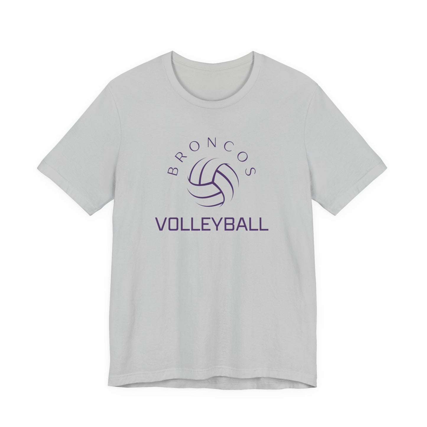 Broncos Volleyball Tee - Bella Canvas