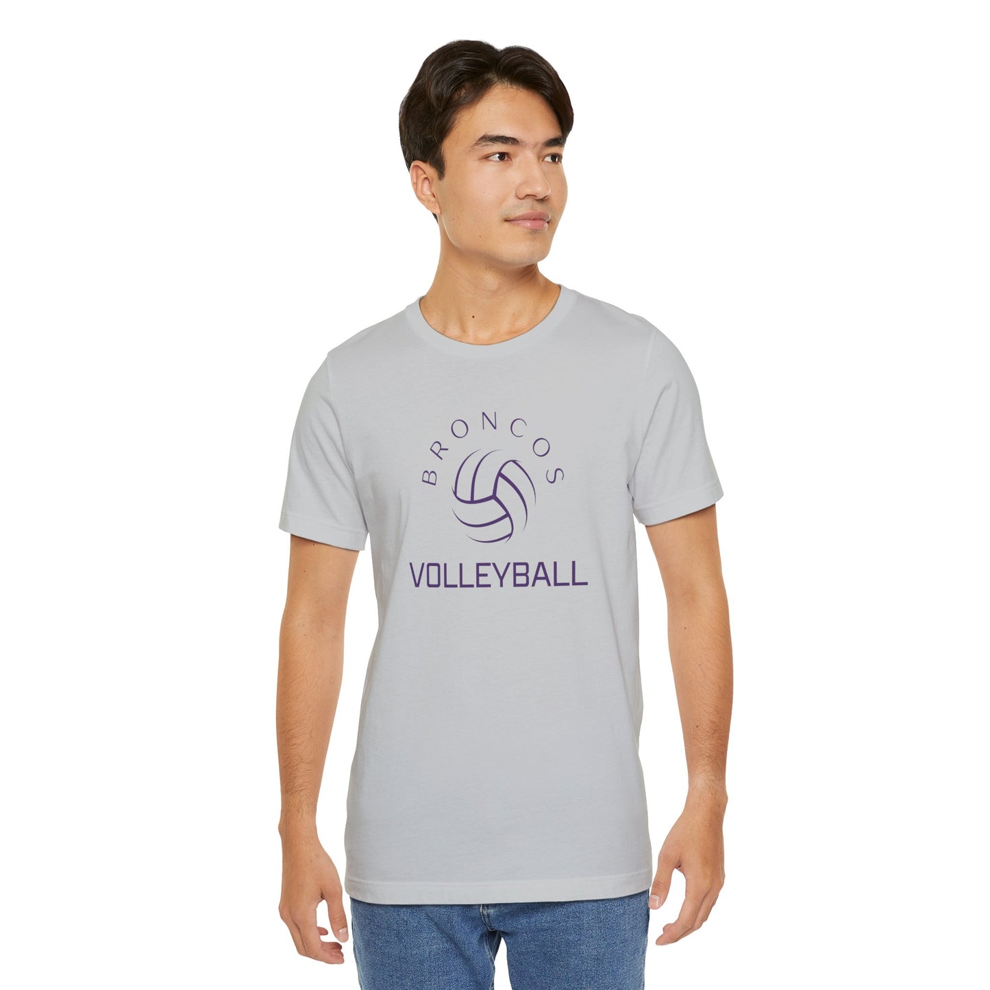 Broncos Volleyball Tee - Bella Canvas