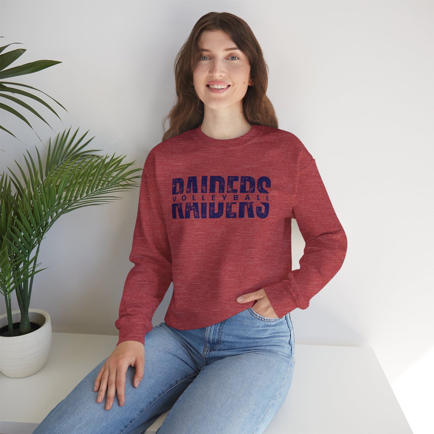 Raiders Split Volleyball Sweatshirt