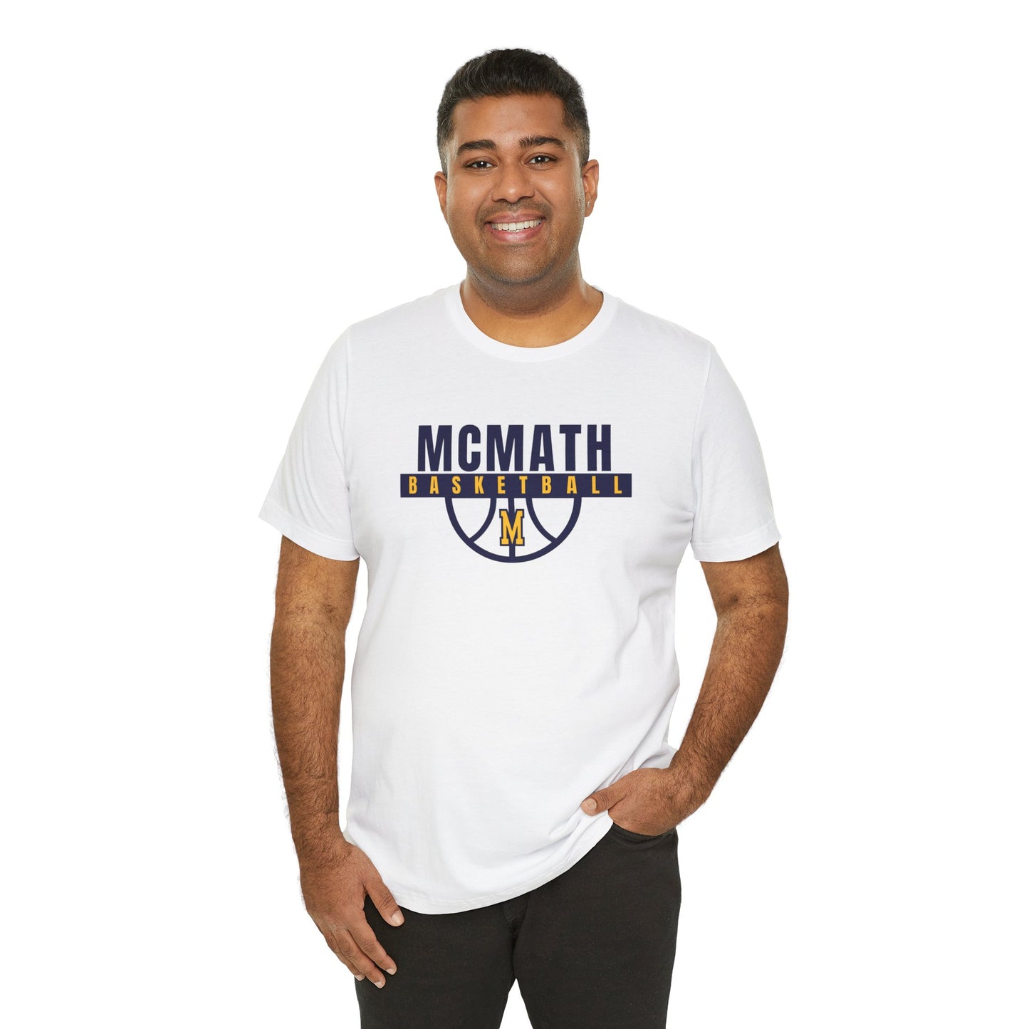 McMath Basketball Tee - Bella Canvas