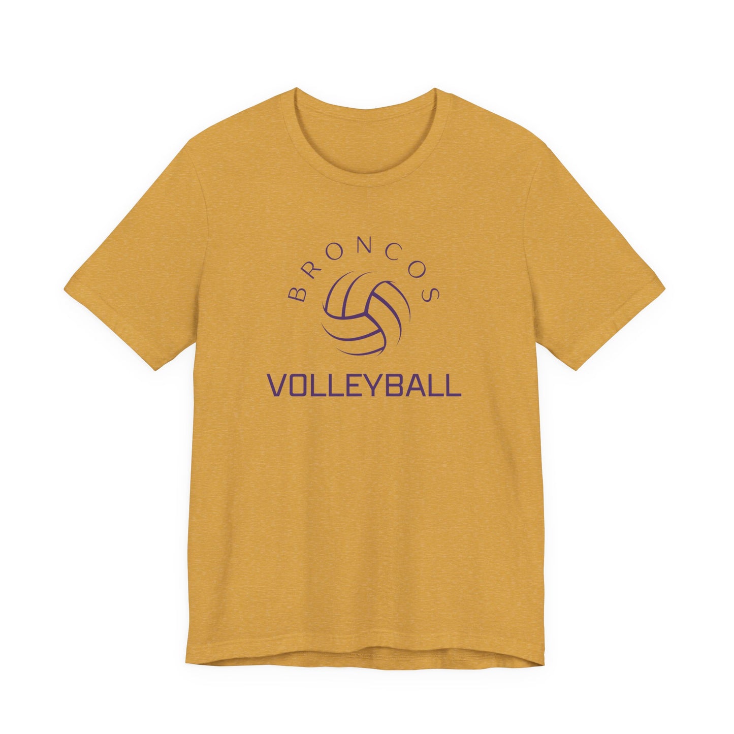 Broncos Volleyball Tee - Bella Canvas