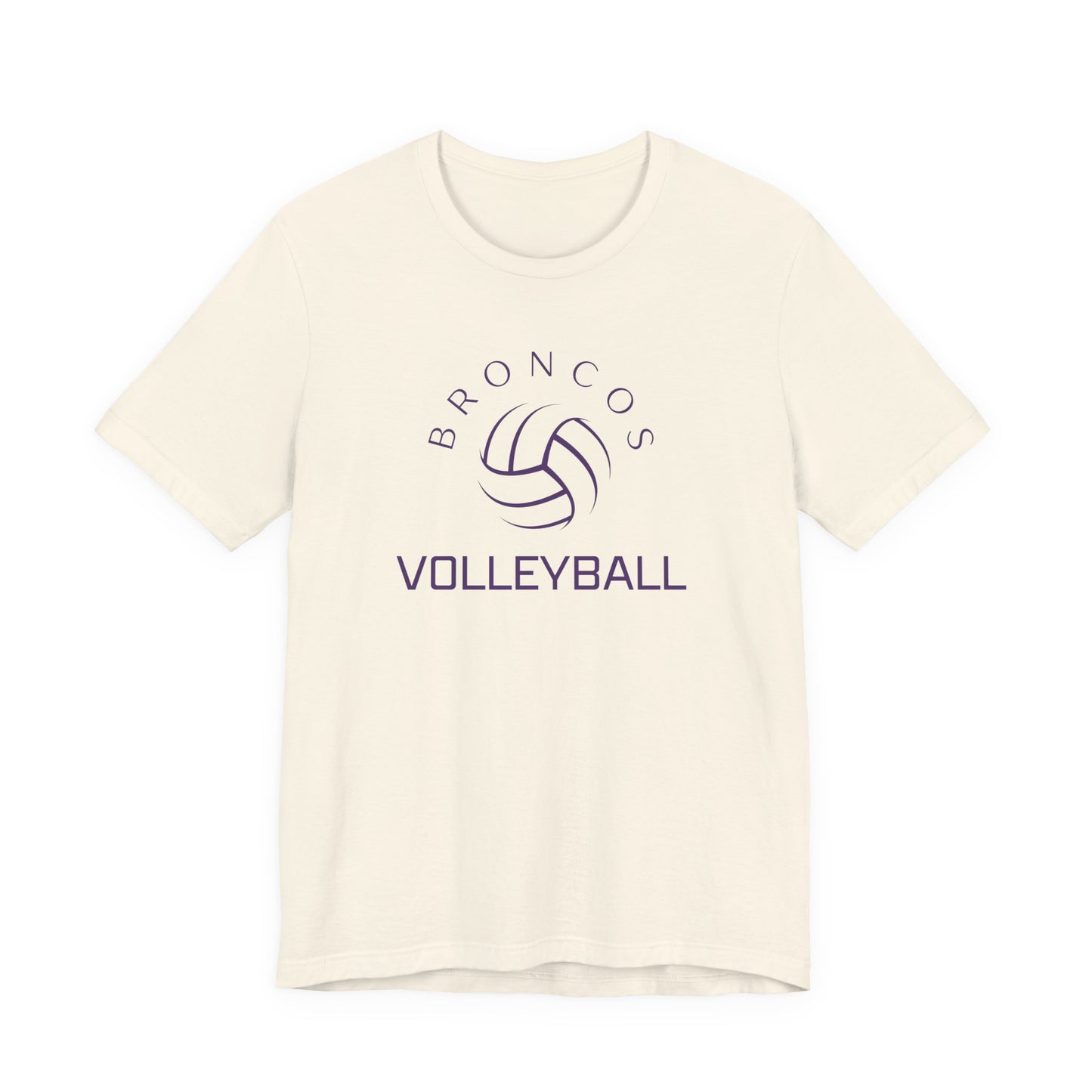 Broncos Volleyball Tee - Bella Canvas