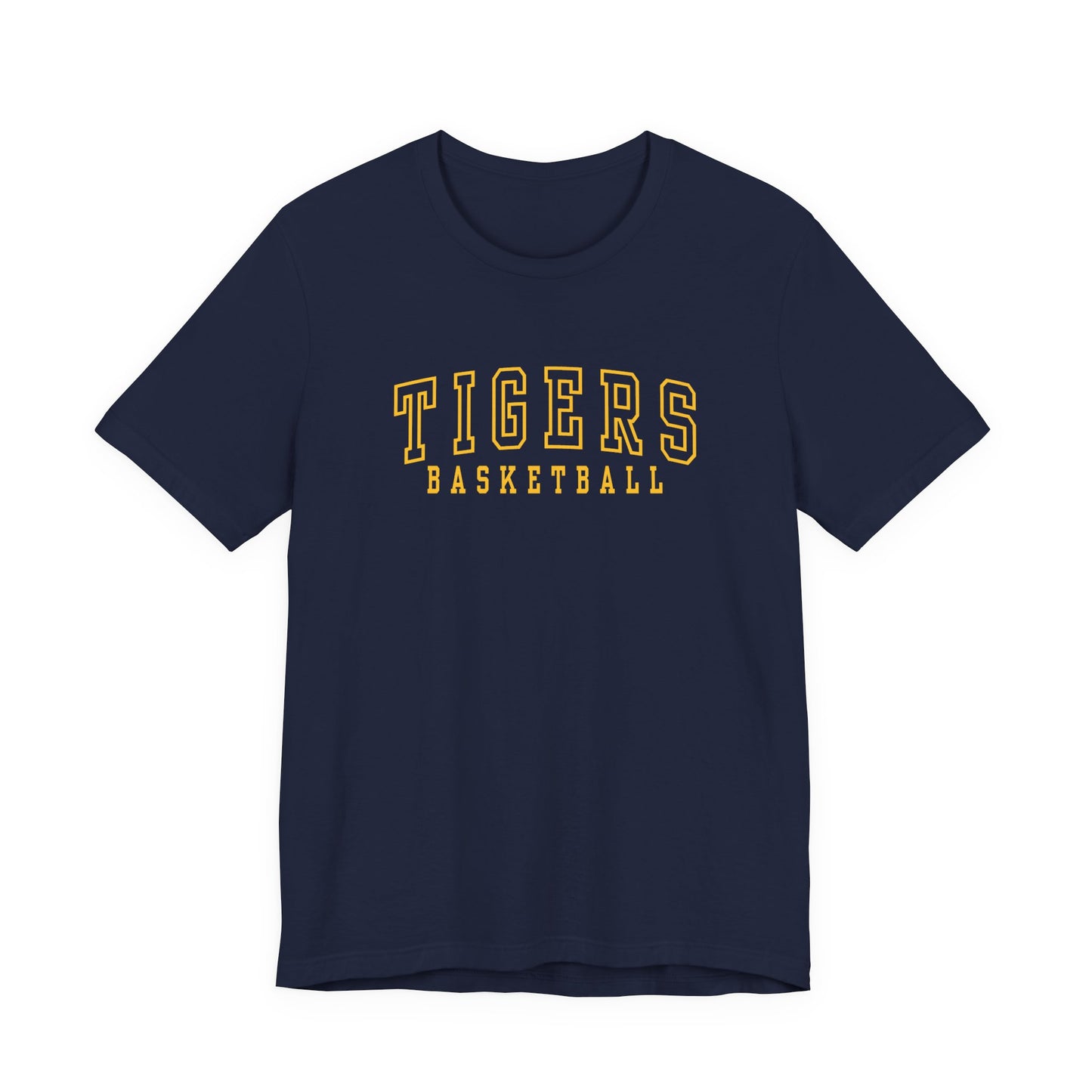 Tigers Basketball Tee - Bella Canvas