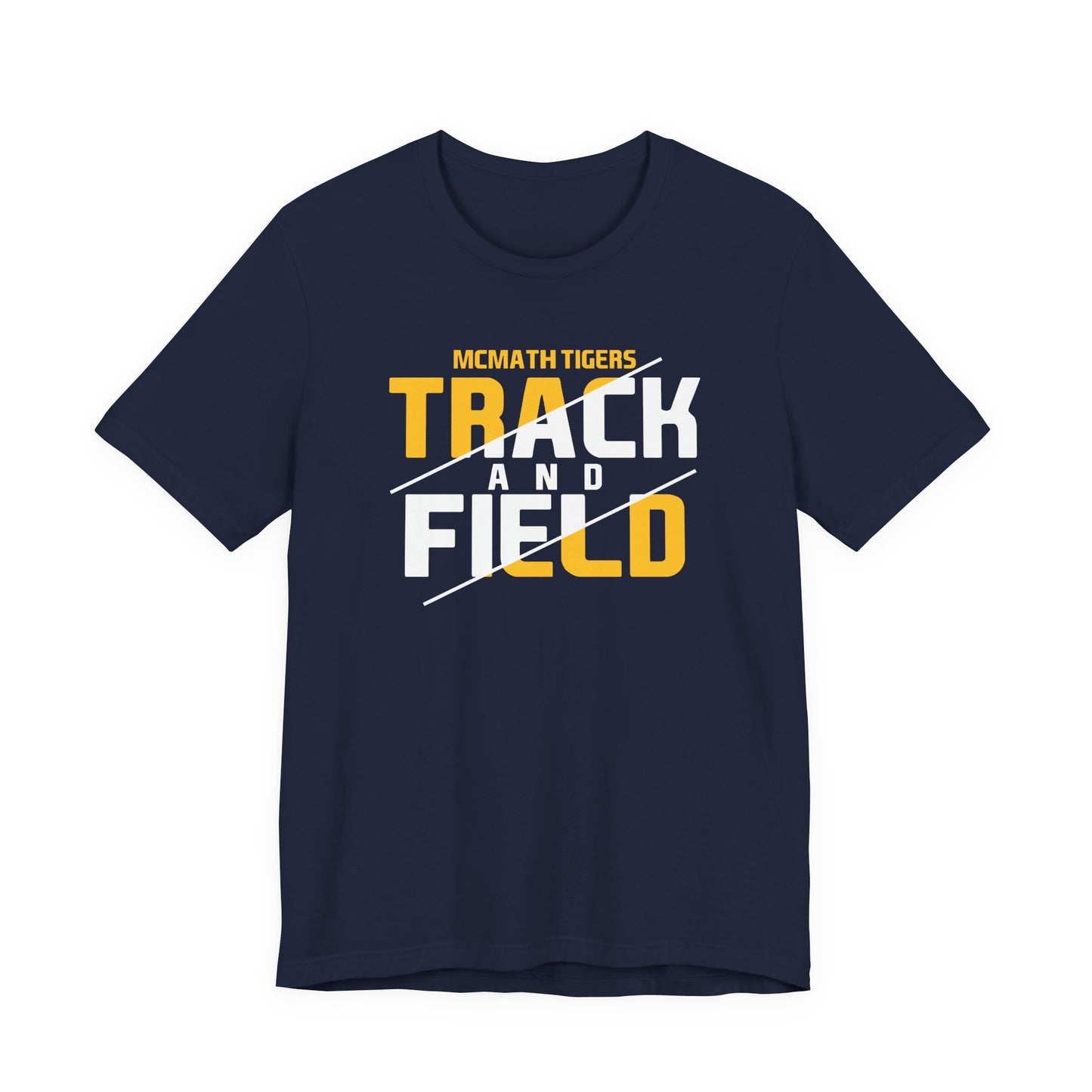 McMath Track & Field Slice Tee - Bella Canvas