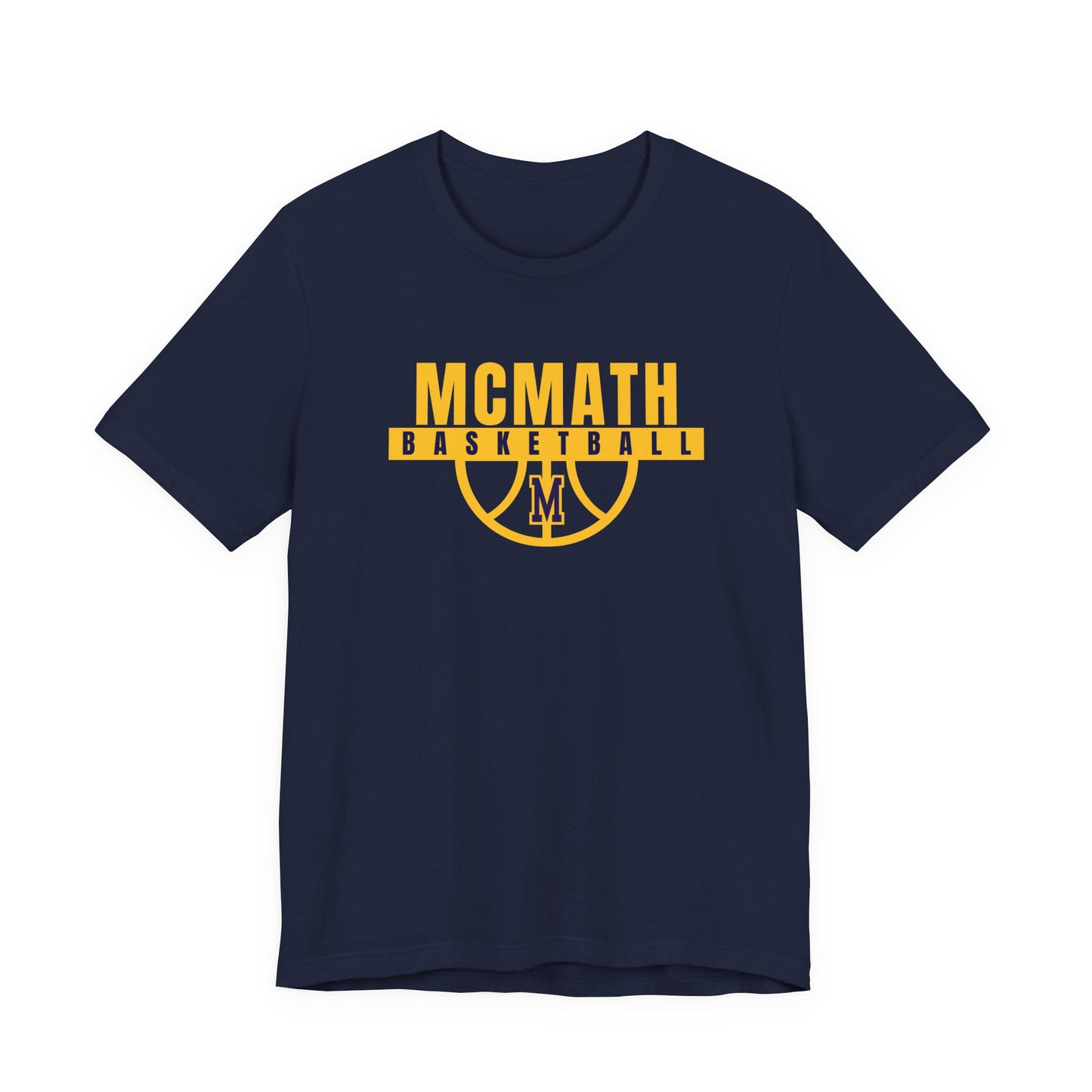 McMath Basketball Tee - Bella Canvas