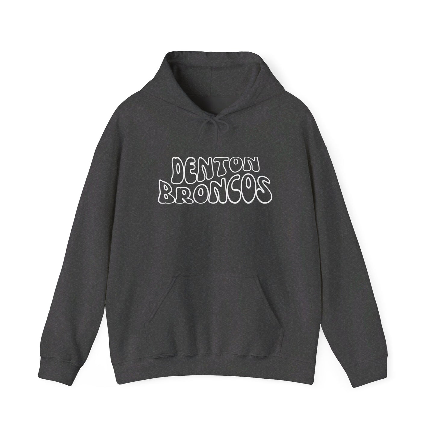 Denton Broncos Retro Hoodie