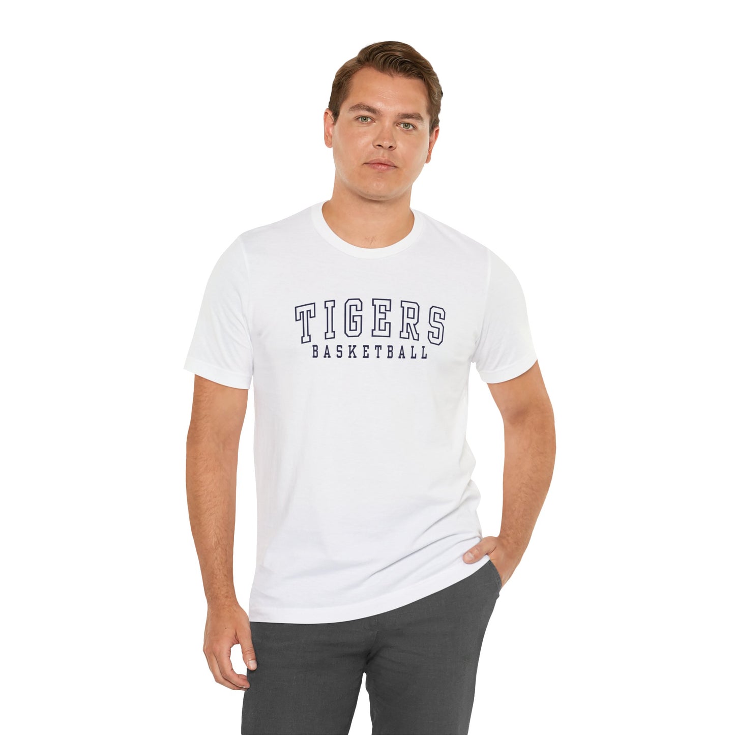 Tigers Basketball Tee - Bella Canvas
