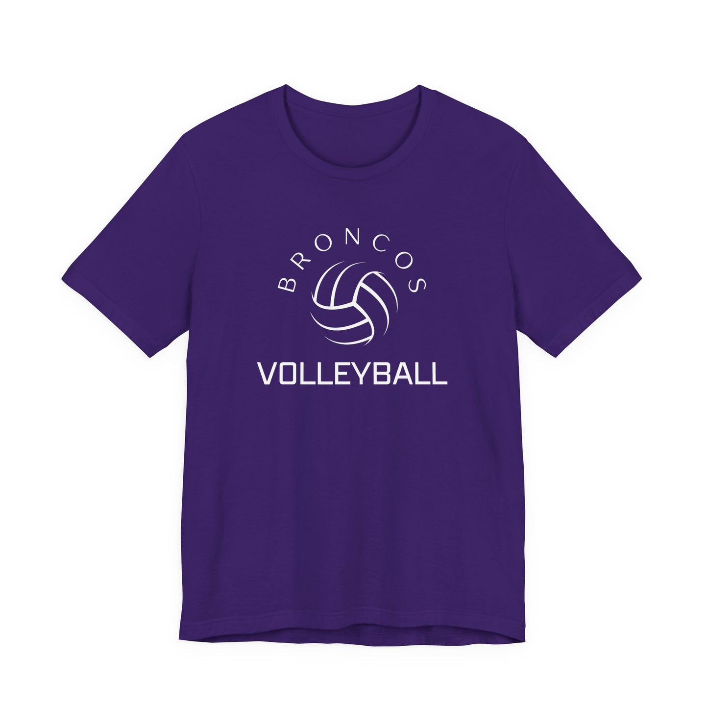 Broncos Volleyball Tee - Bella Canvas