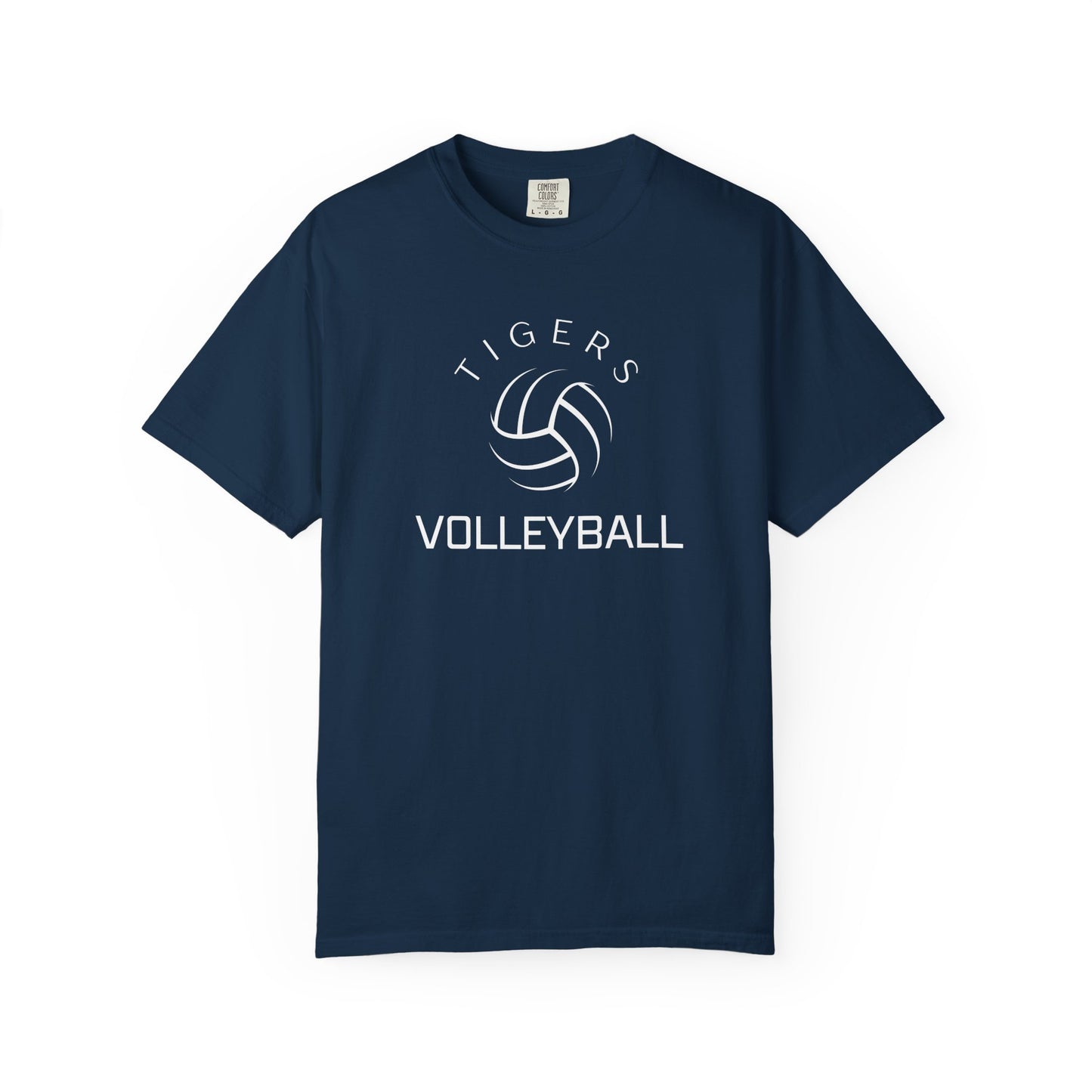 Tigers Volleyball Tee - Comfort Colors