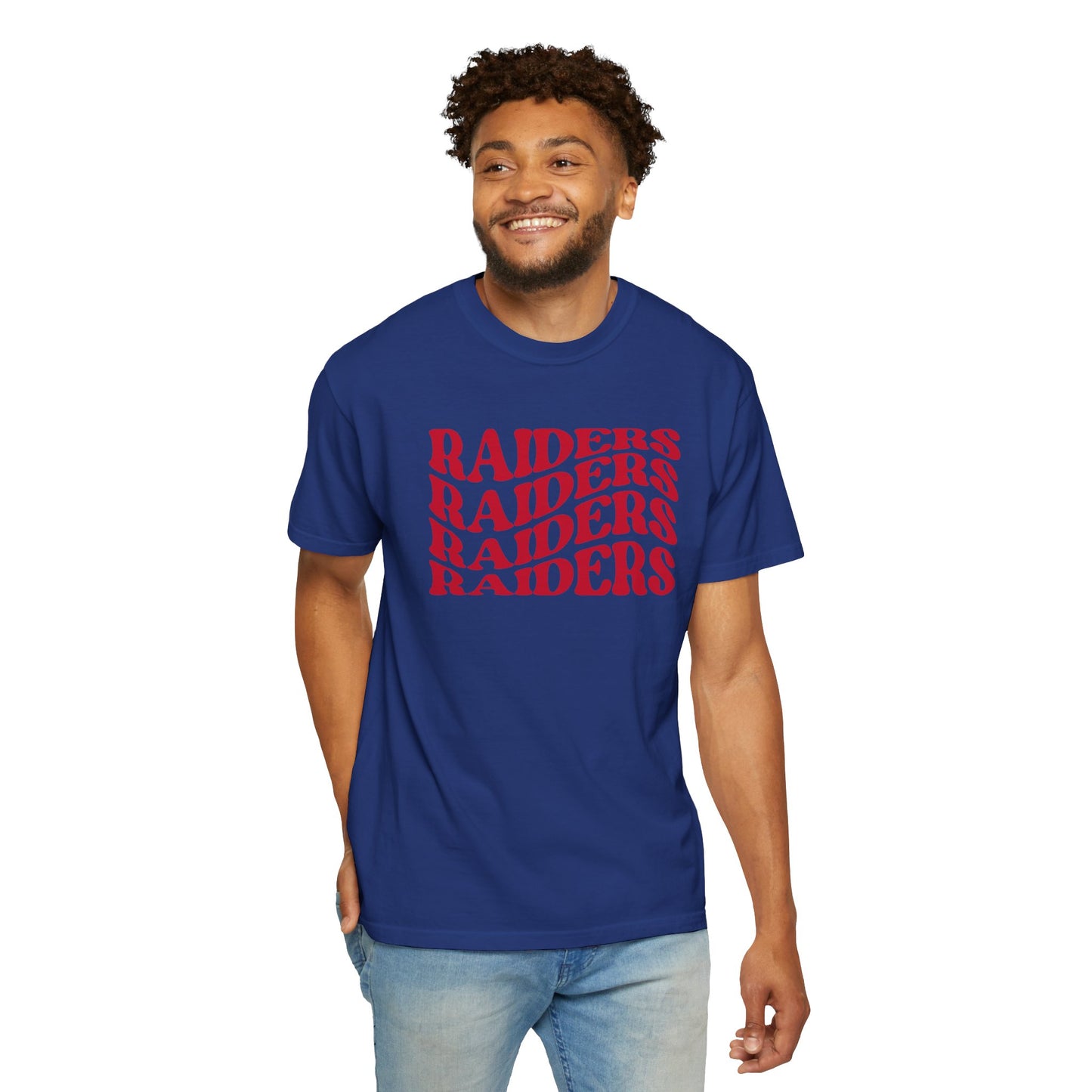 Raiders Wavy Tee - Comfort Colors