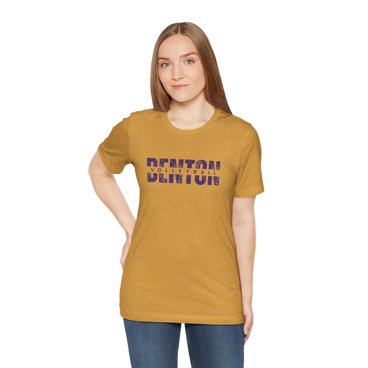 Denton Volleyball Tee - Bella Canvas