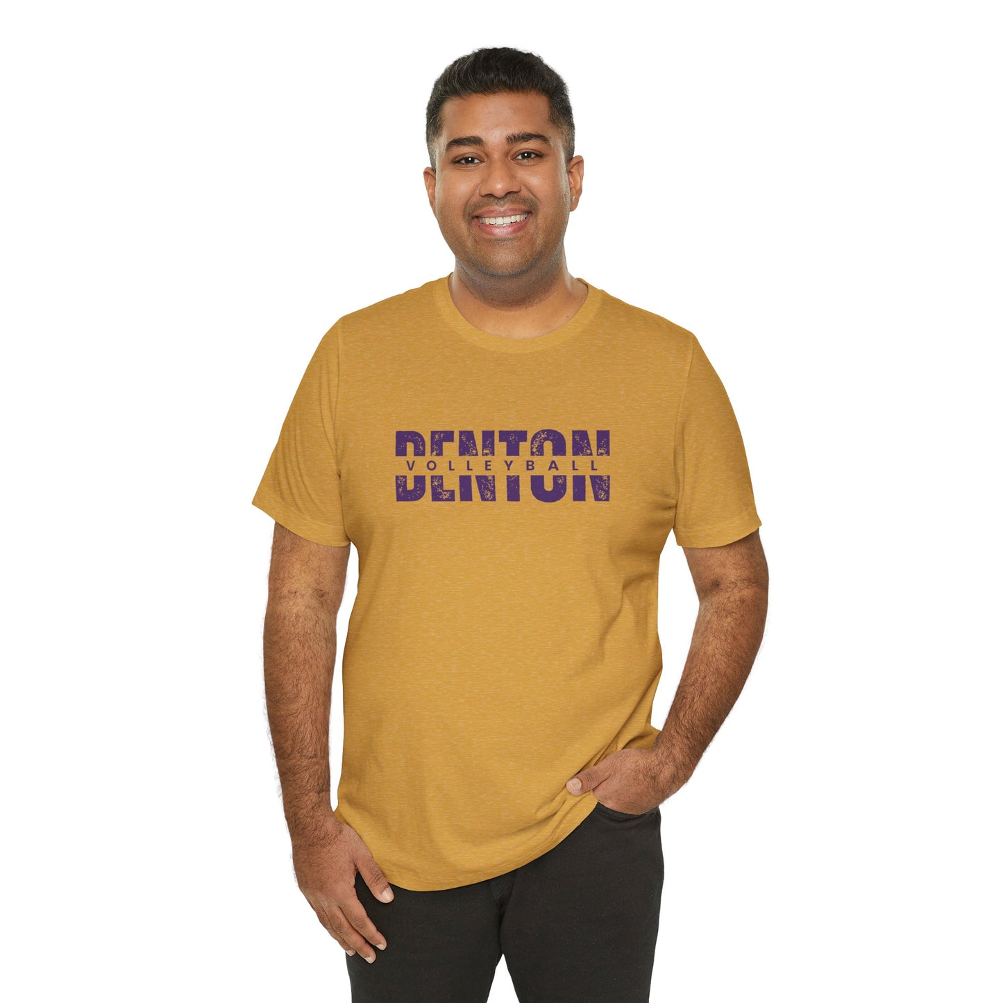 Denton Volleyball Tee - Bella Canvas