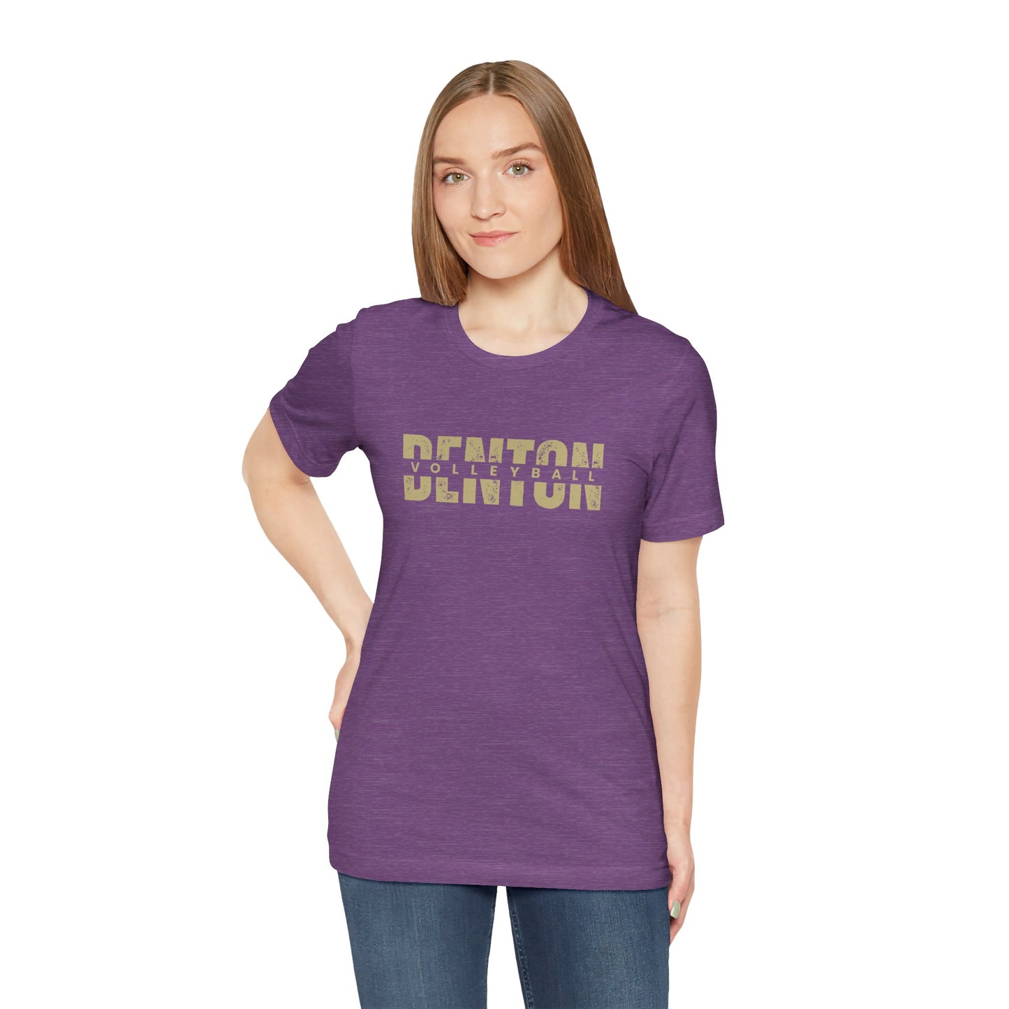 Denton Volleyball Tee - Bella Canvas