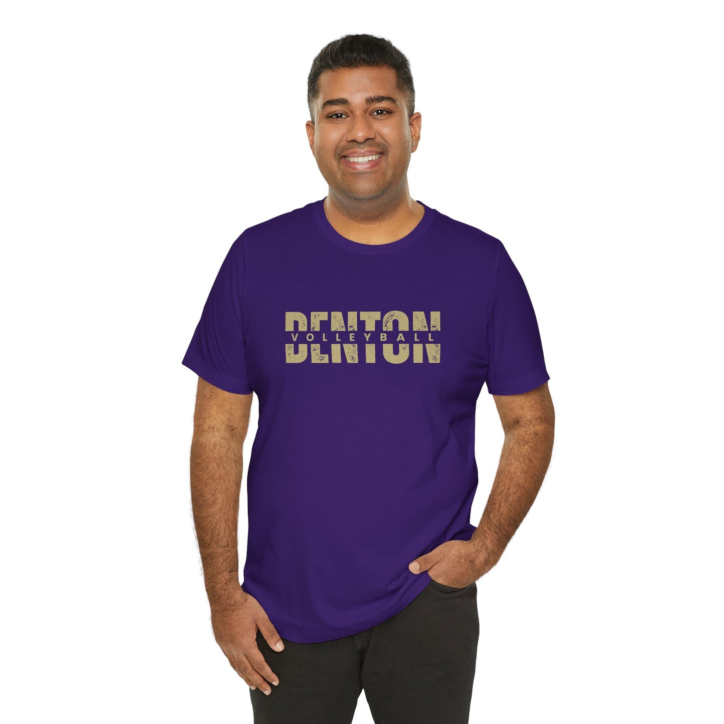 Denton Volleyball Tee - Bella Canvas