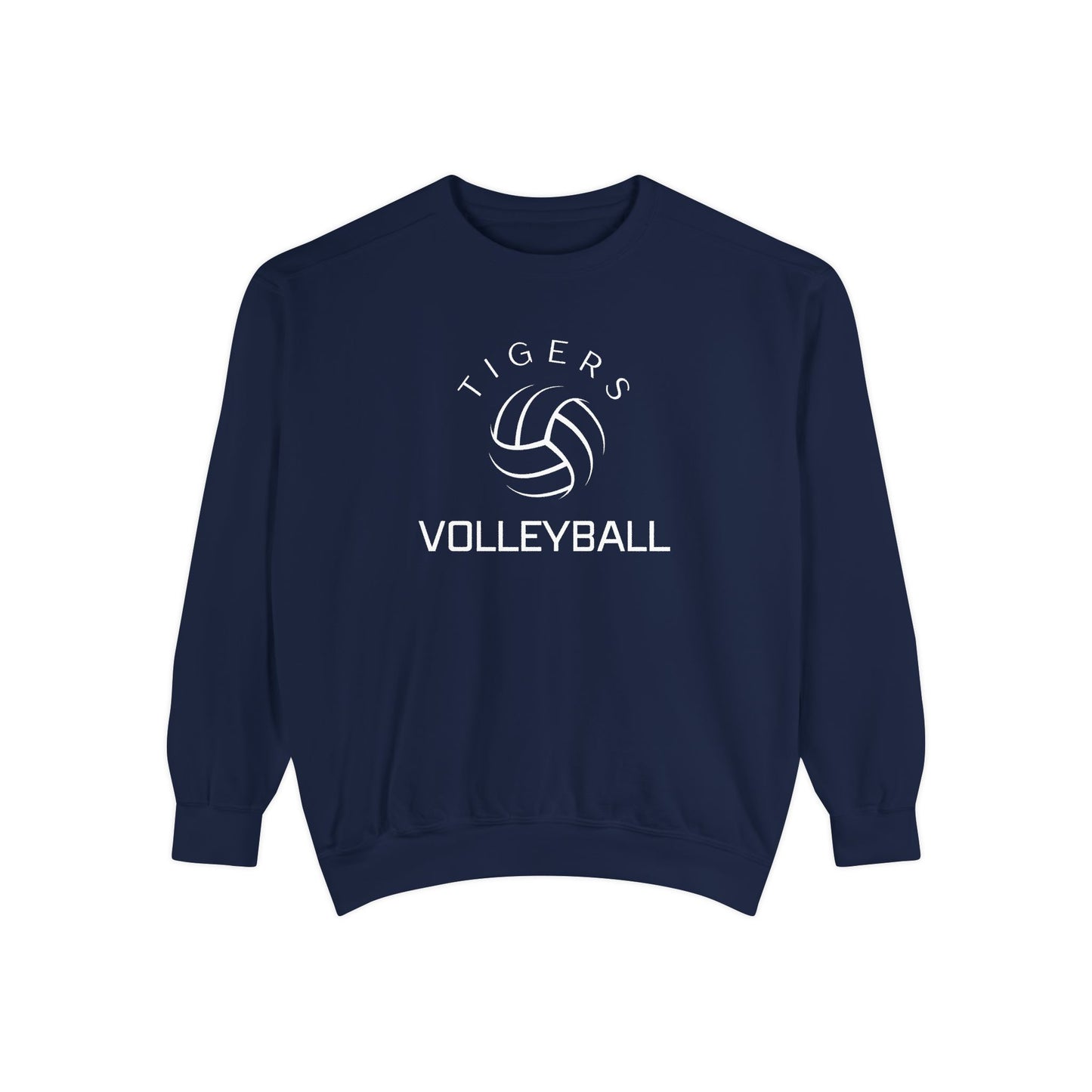 Premium Tigers Volleyball Sweatshirt - Comfort Colors
