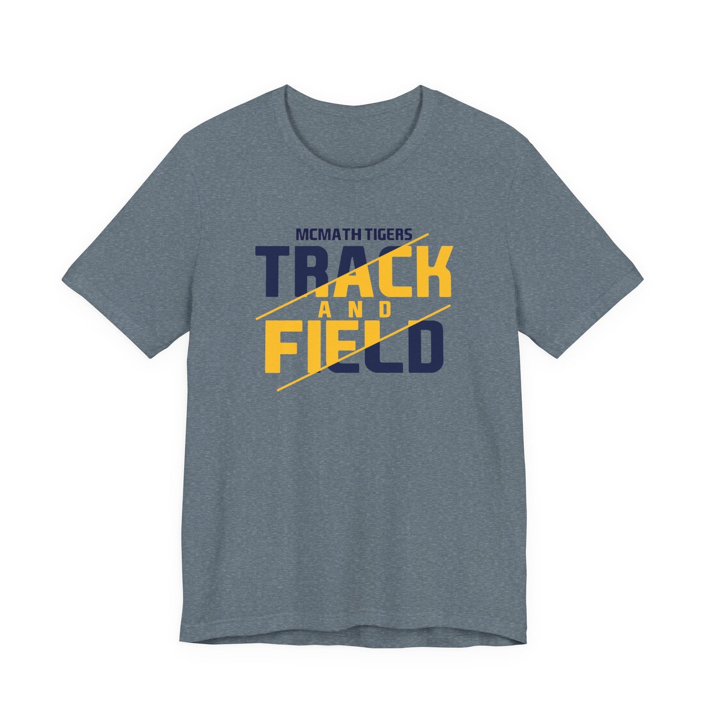 McMath Track & Field Slice Tee - Bella Canvas