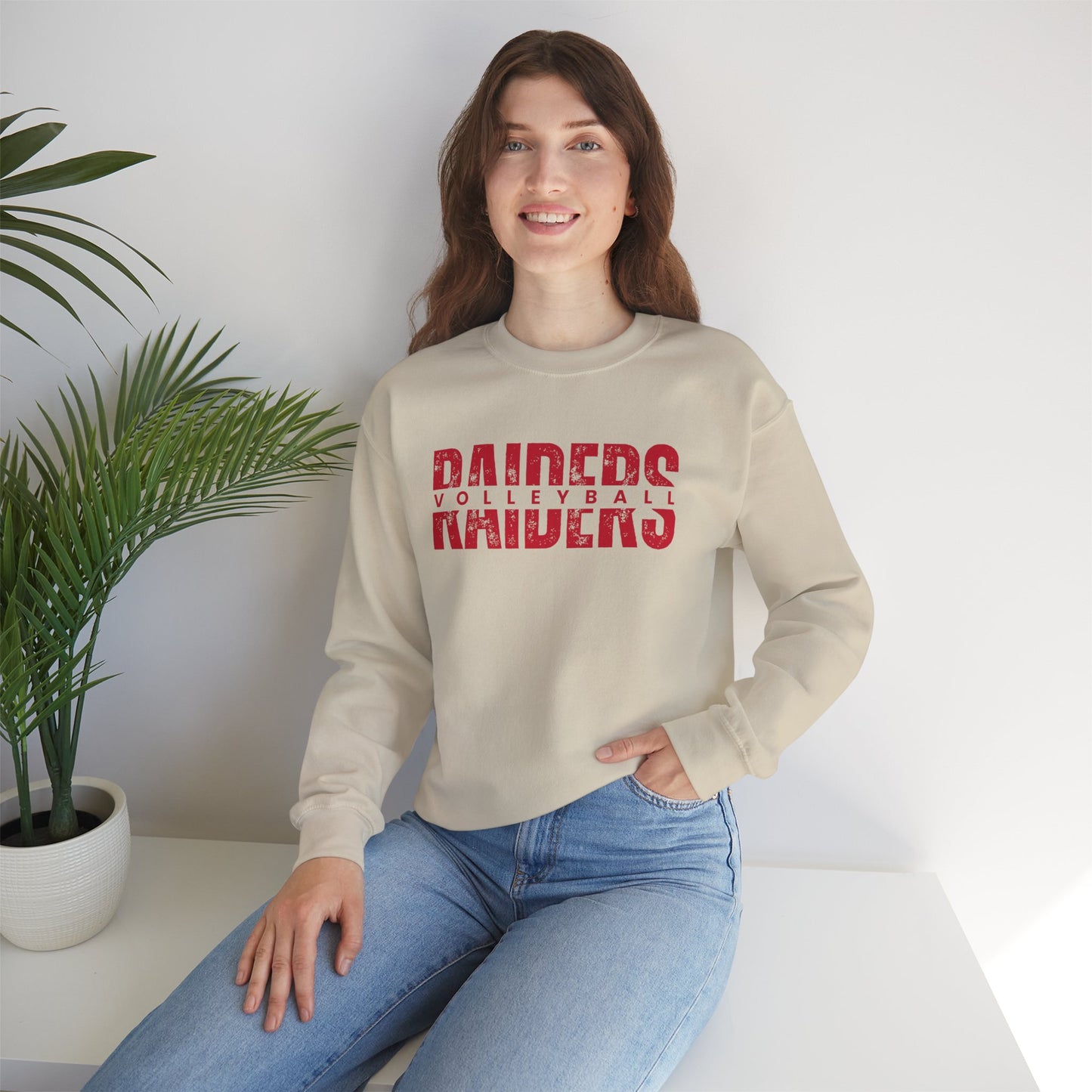 Raiders Split Volleyball Sweatshirt