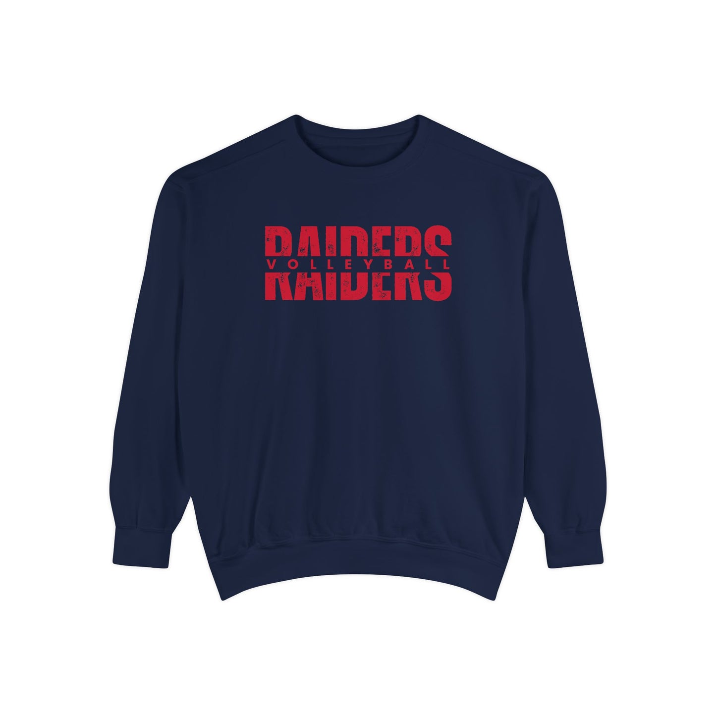 Premium Raiders Split Volleyball Sweatshirt - Comfort Colors