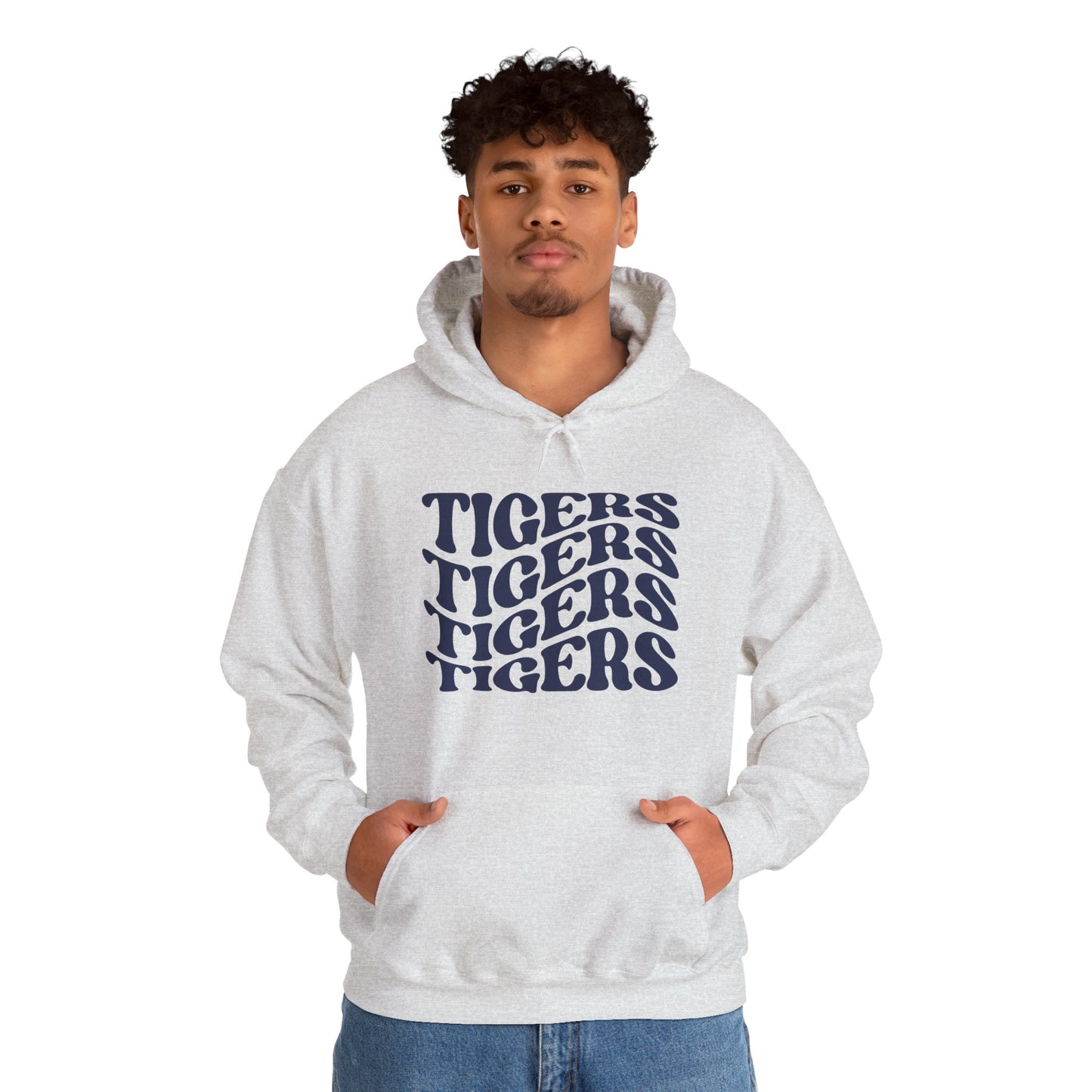 Tigers Wavy Hoodie