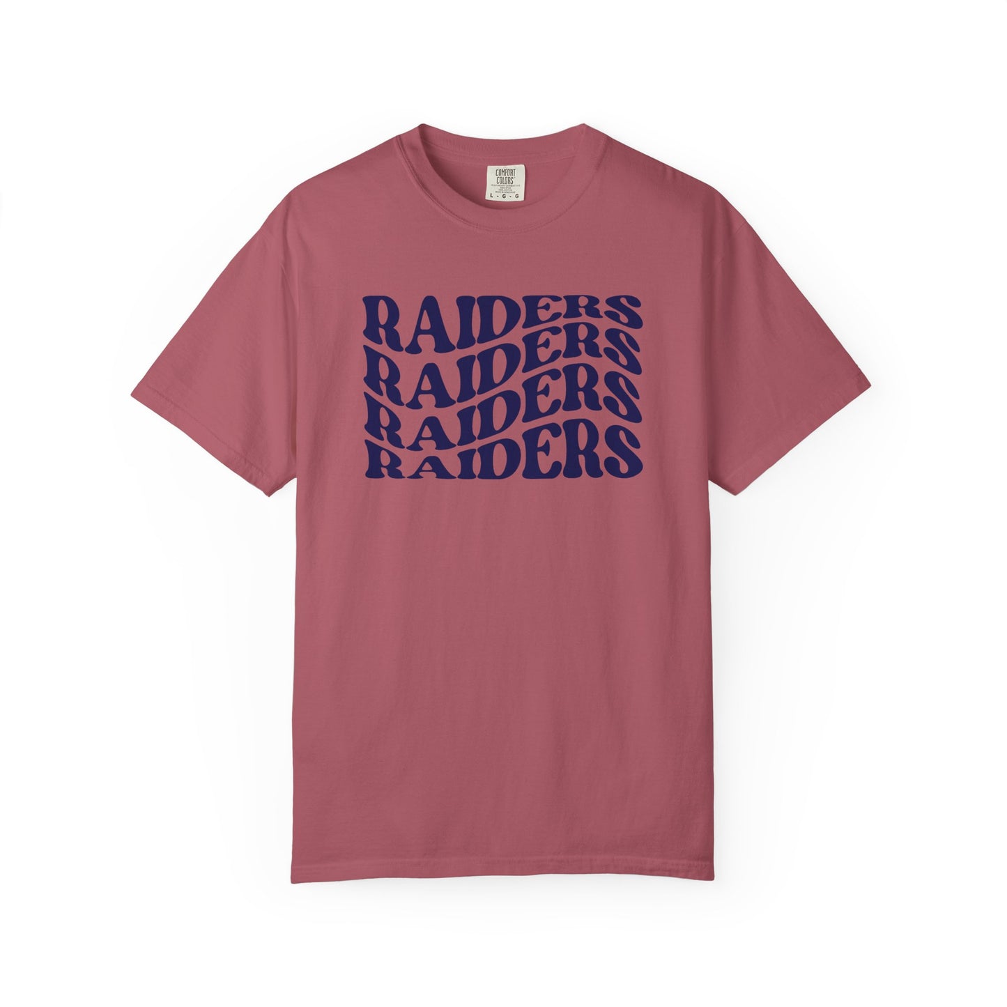 Raiders Wavy Tee - Comfort Colors