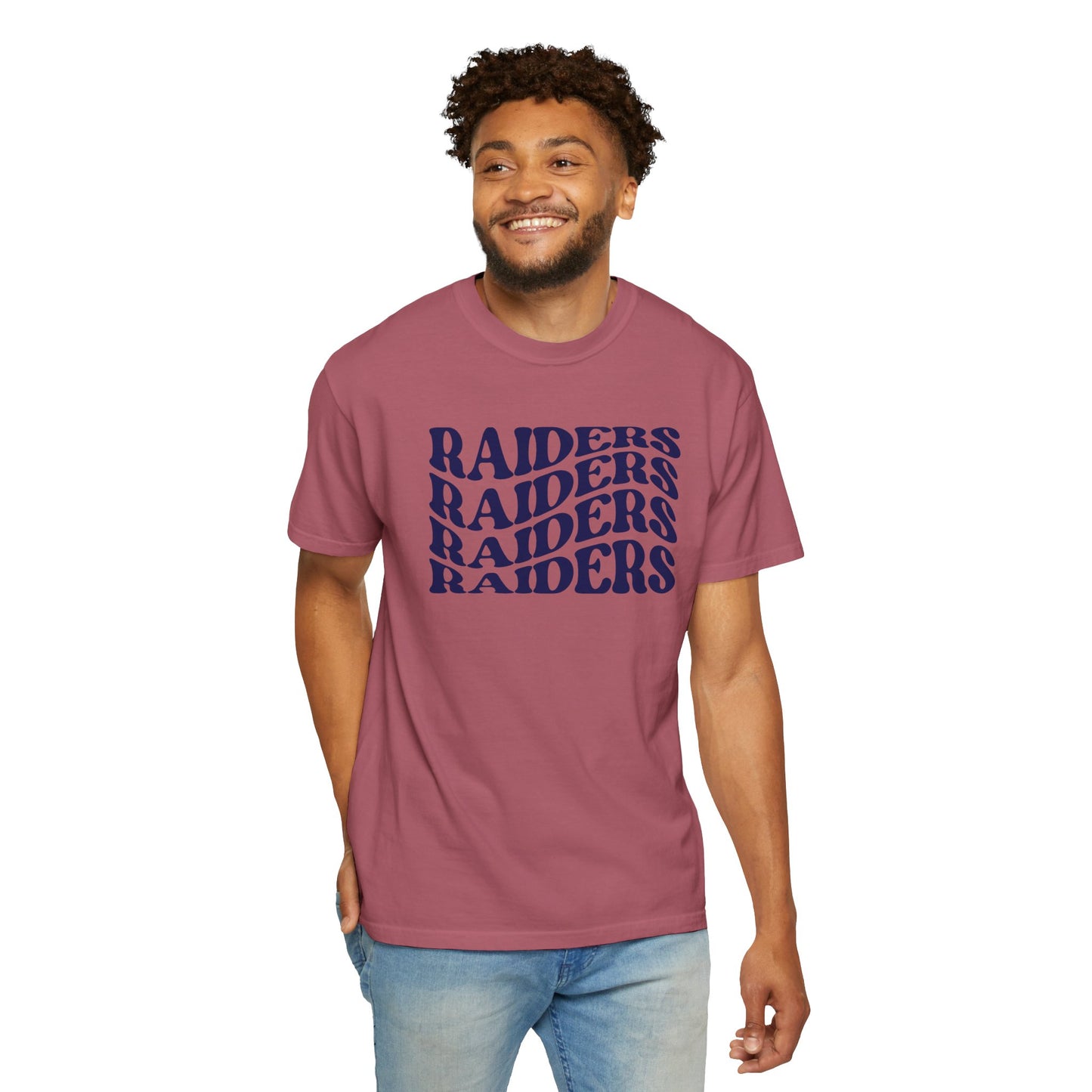Raiders Wavy Tee - Comfort Colors