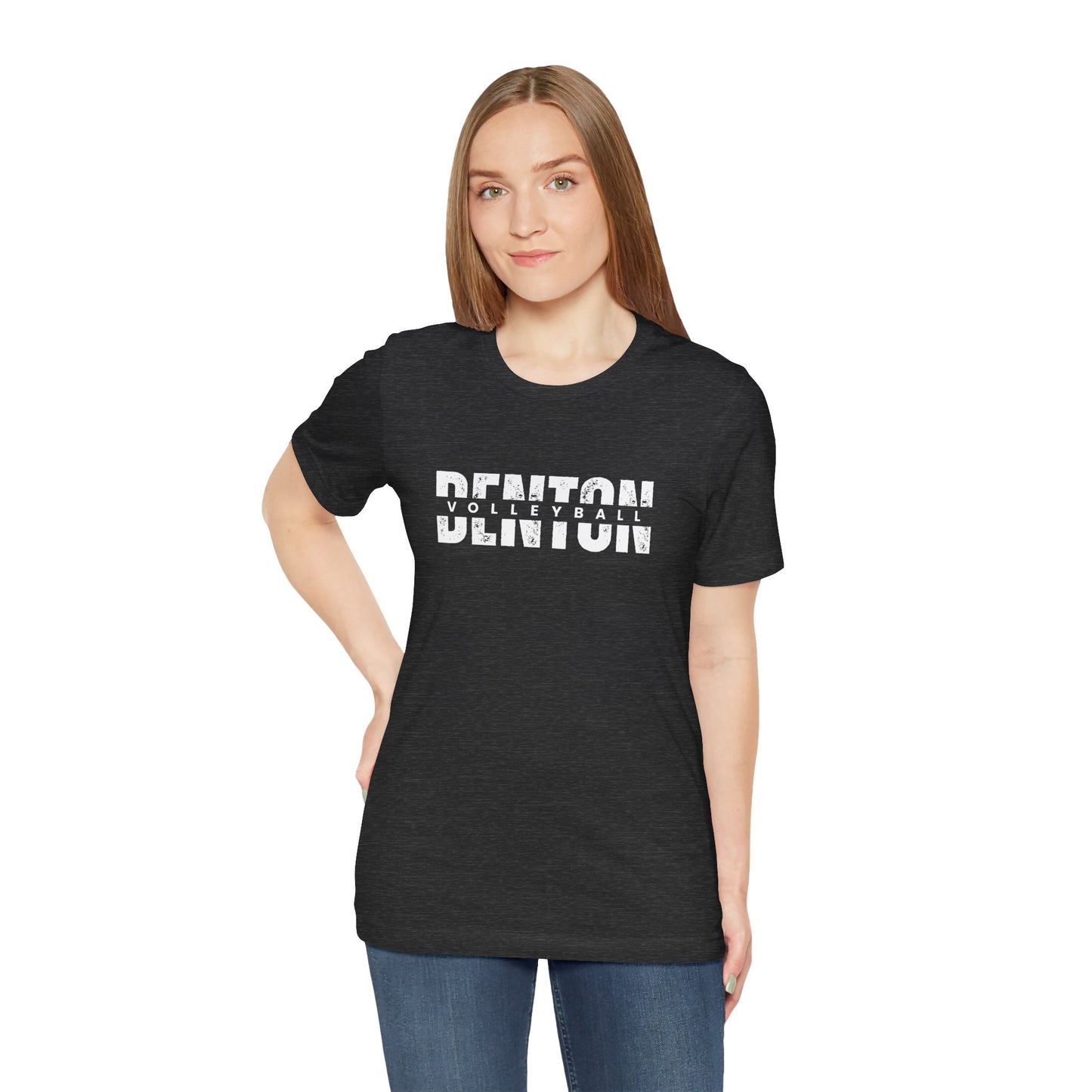 Denton Volleyball Tee - Bella Canvas