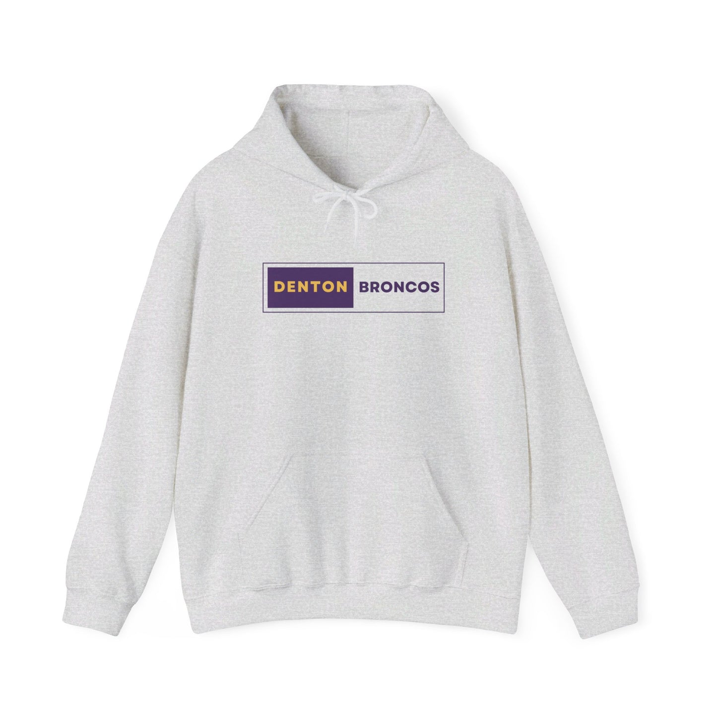 Denton Broncos Block Hoodie