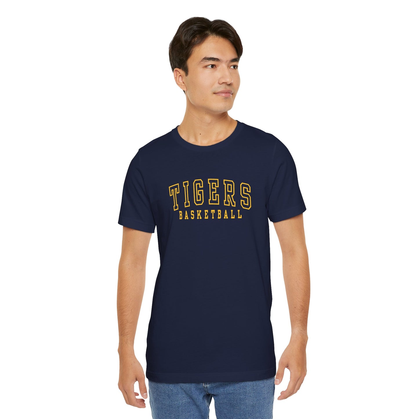 Tigers Basketball Tee - Bella Canvas