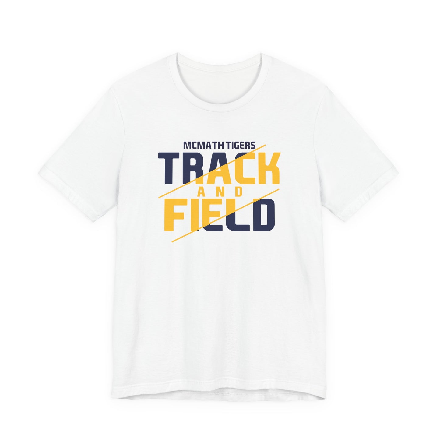 McMath Track & Field Slice Tee - Bella Canvas