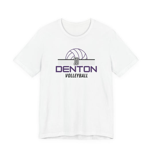 Denton Volleyball Net Tee - Bella Canvas