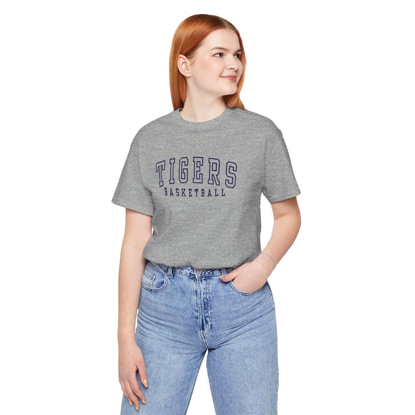 Tigers Basketball Tee - Bella Canvas