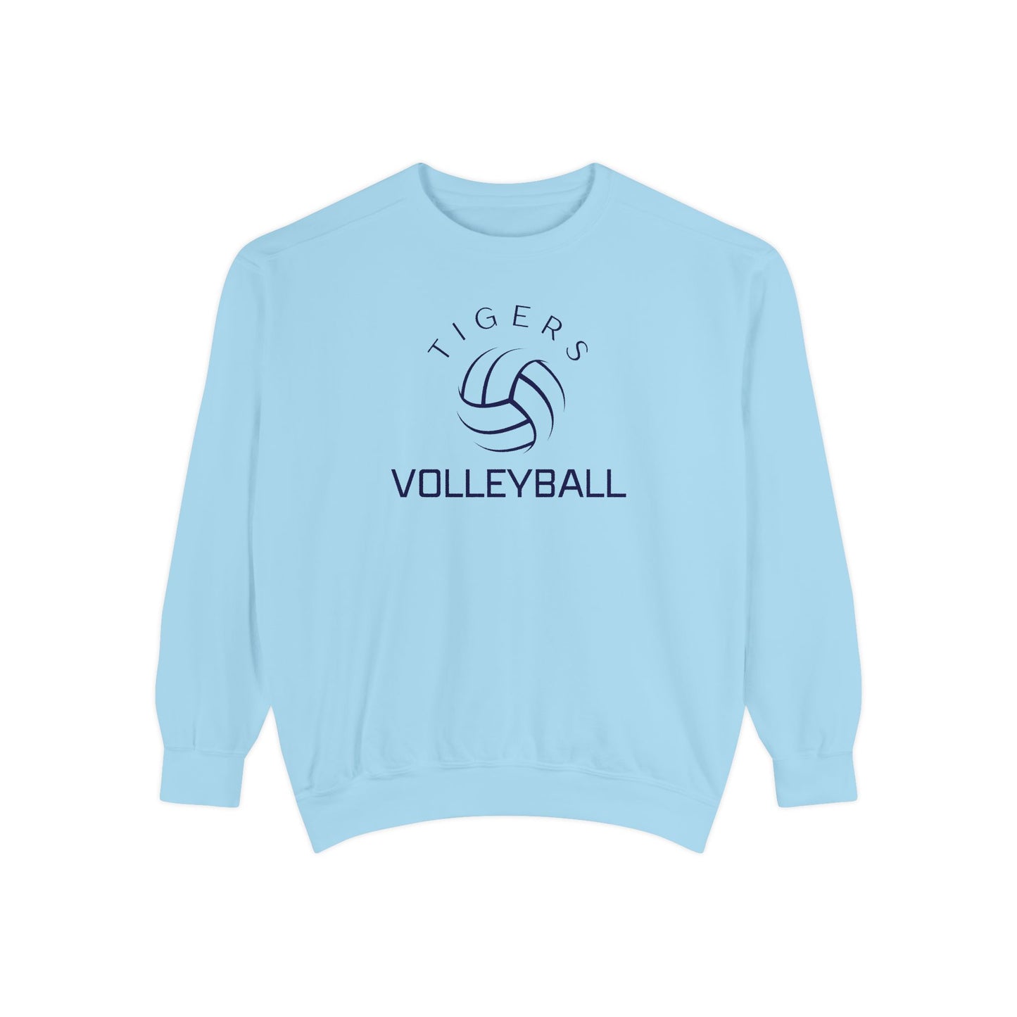 Premium Tigers Volleyball Sweatshirt - Comfort Colors