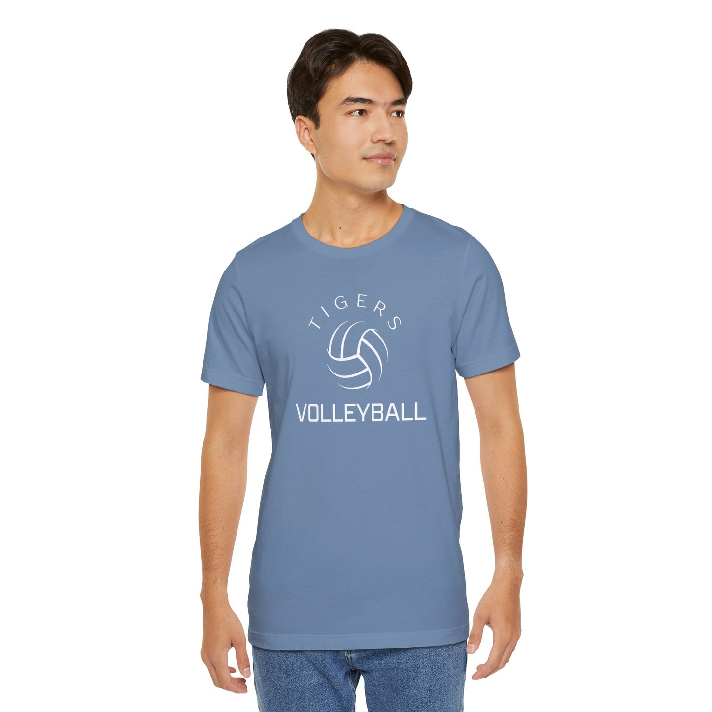 Tigers Volleyball Tee - Bella Canvas