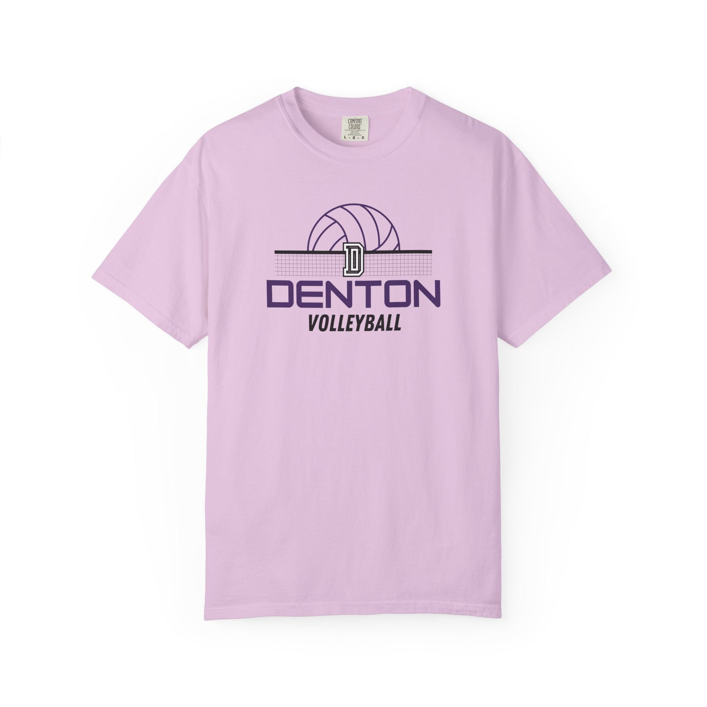 Denton Volleyball Net Tee - Comfort Colors
