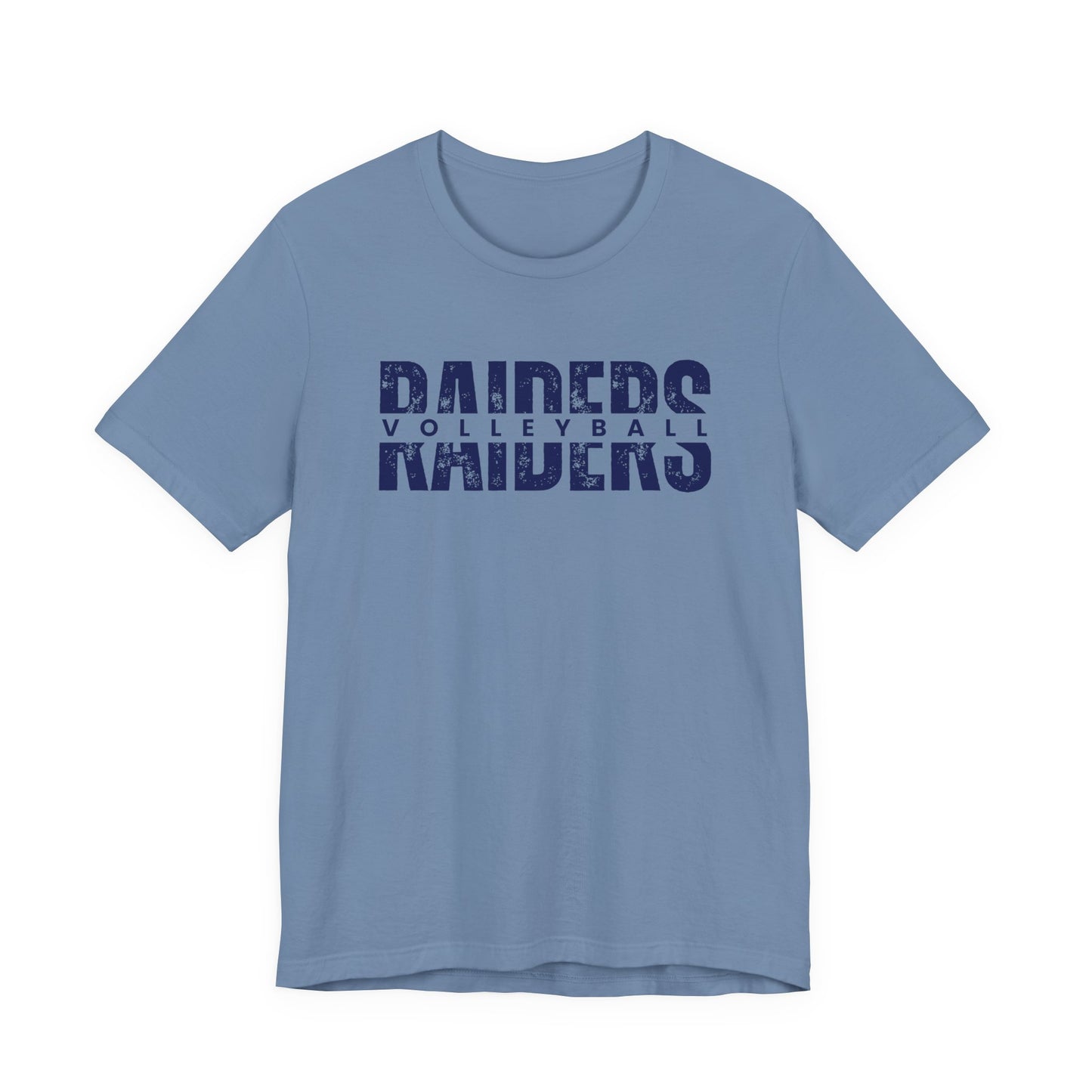 Raiders Split Volleyball Tee - Bella Canvas