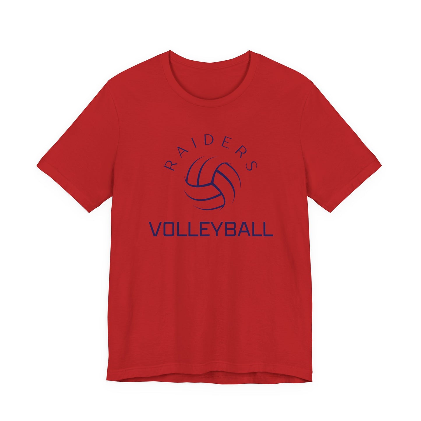 Raiders Volleyball Tee - Bella Canvas