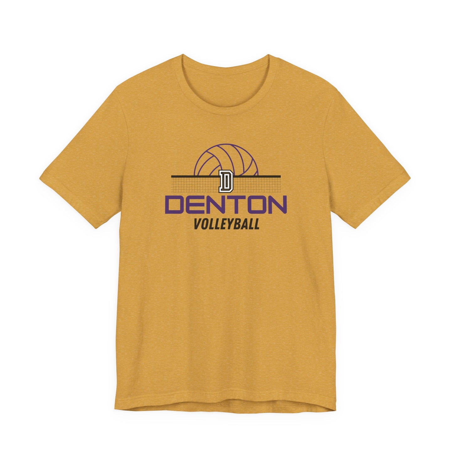 Denton Volleyball Net Tee - Bella Canvas