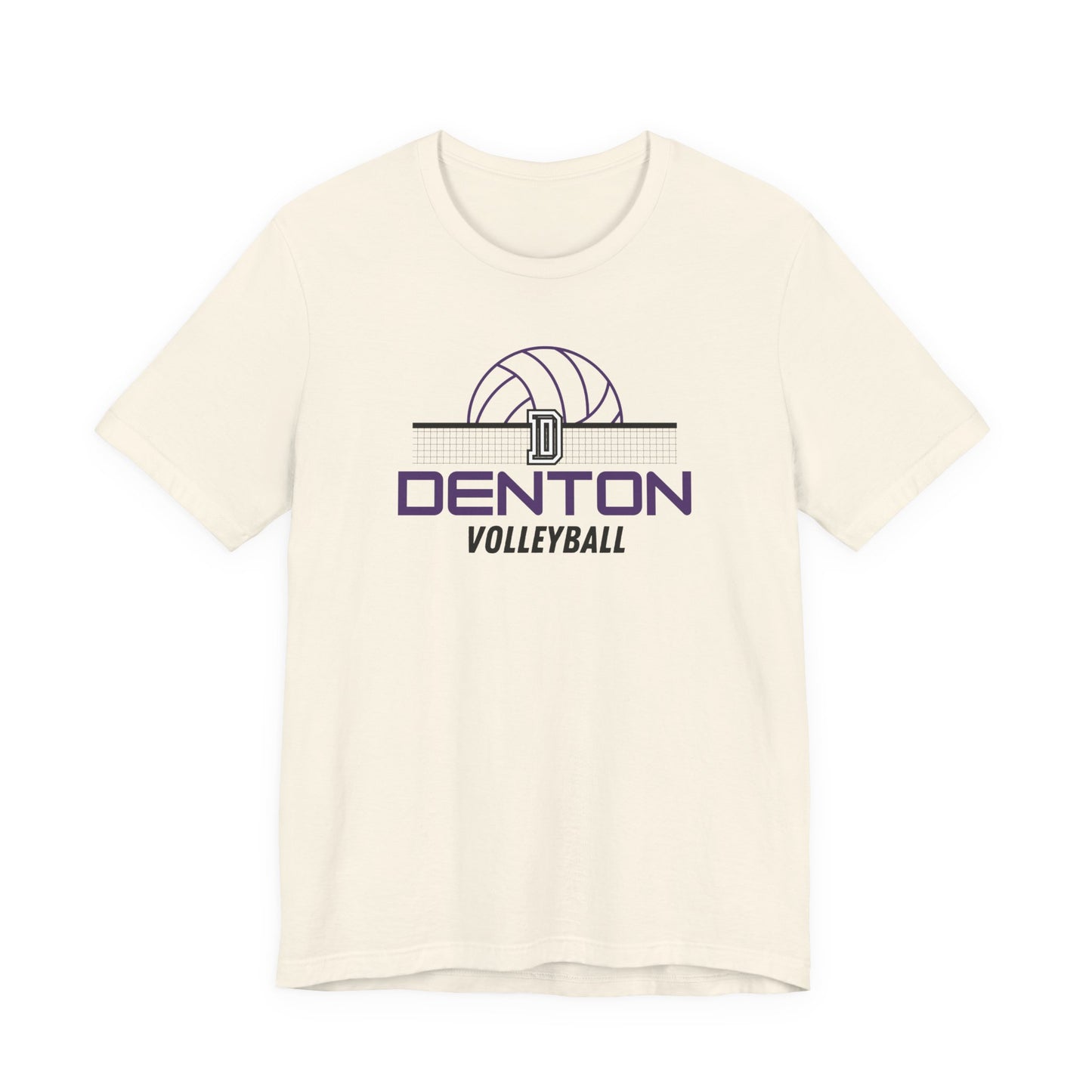 Denton Volleyball Net Tee - Bella Canvas
