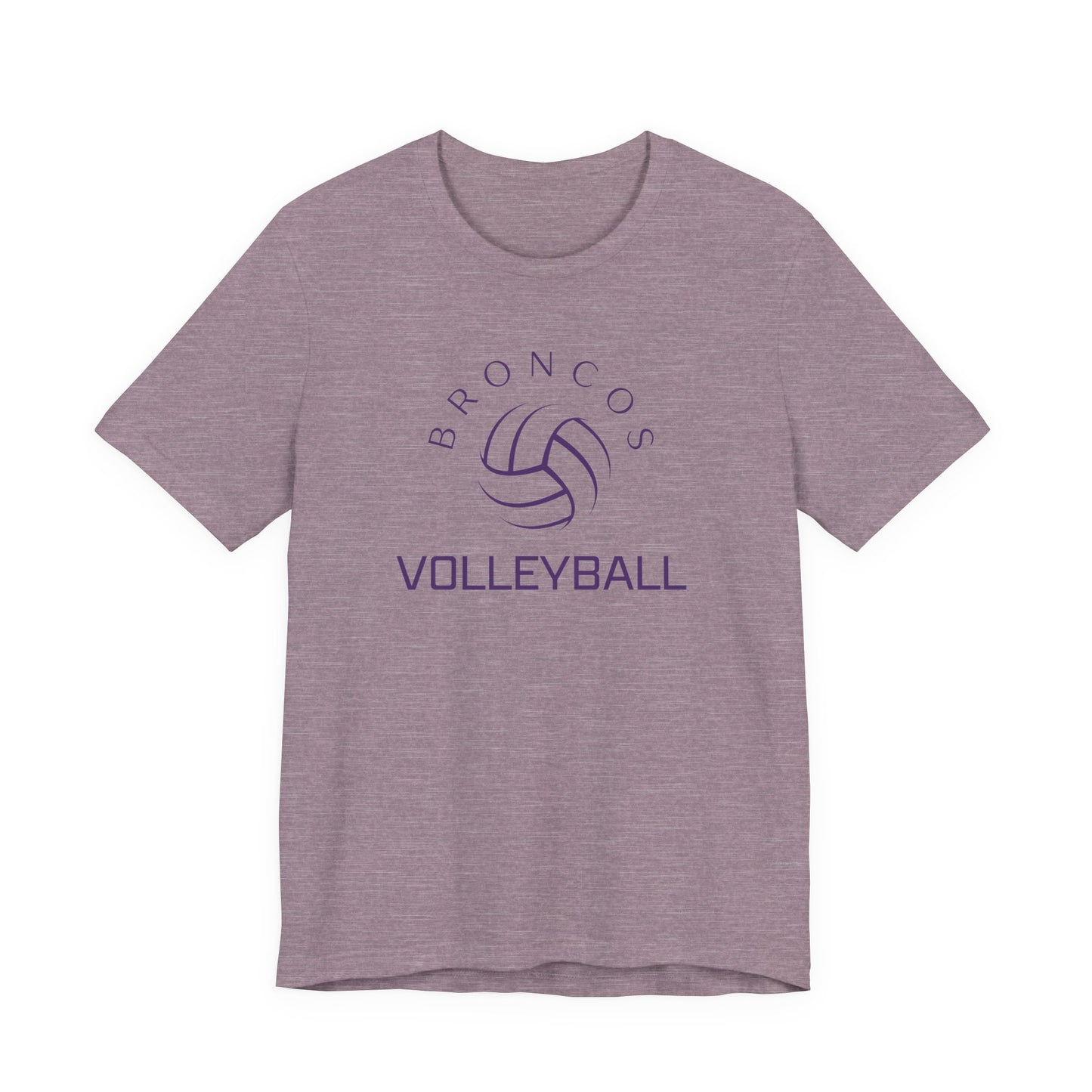 Broncos Volleyball Tee - Bella Canvas