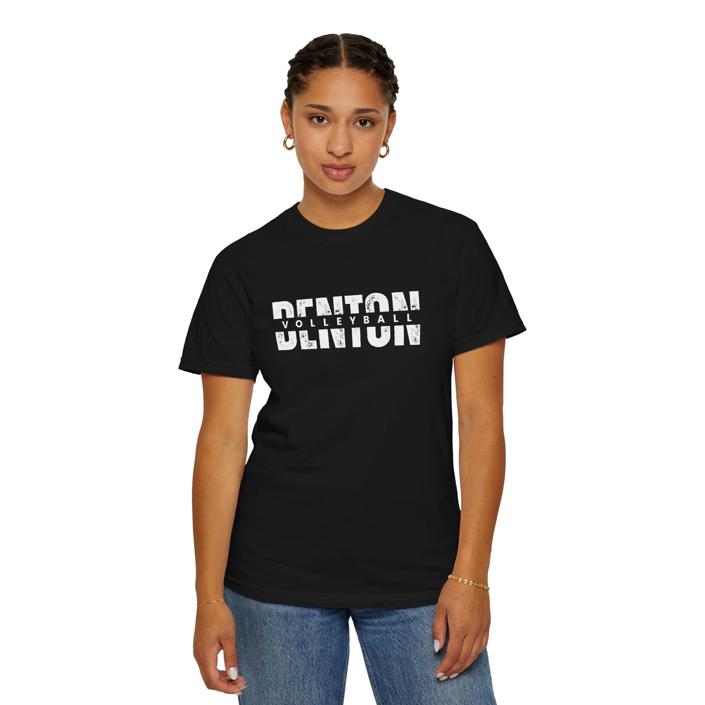 Denton Volleyball Tee - Comfort Colors