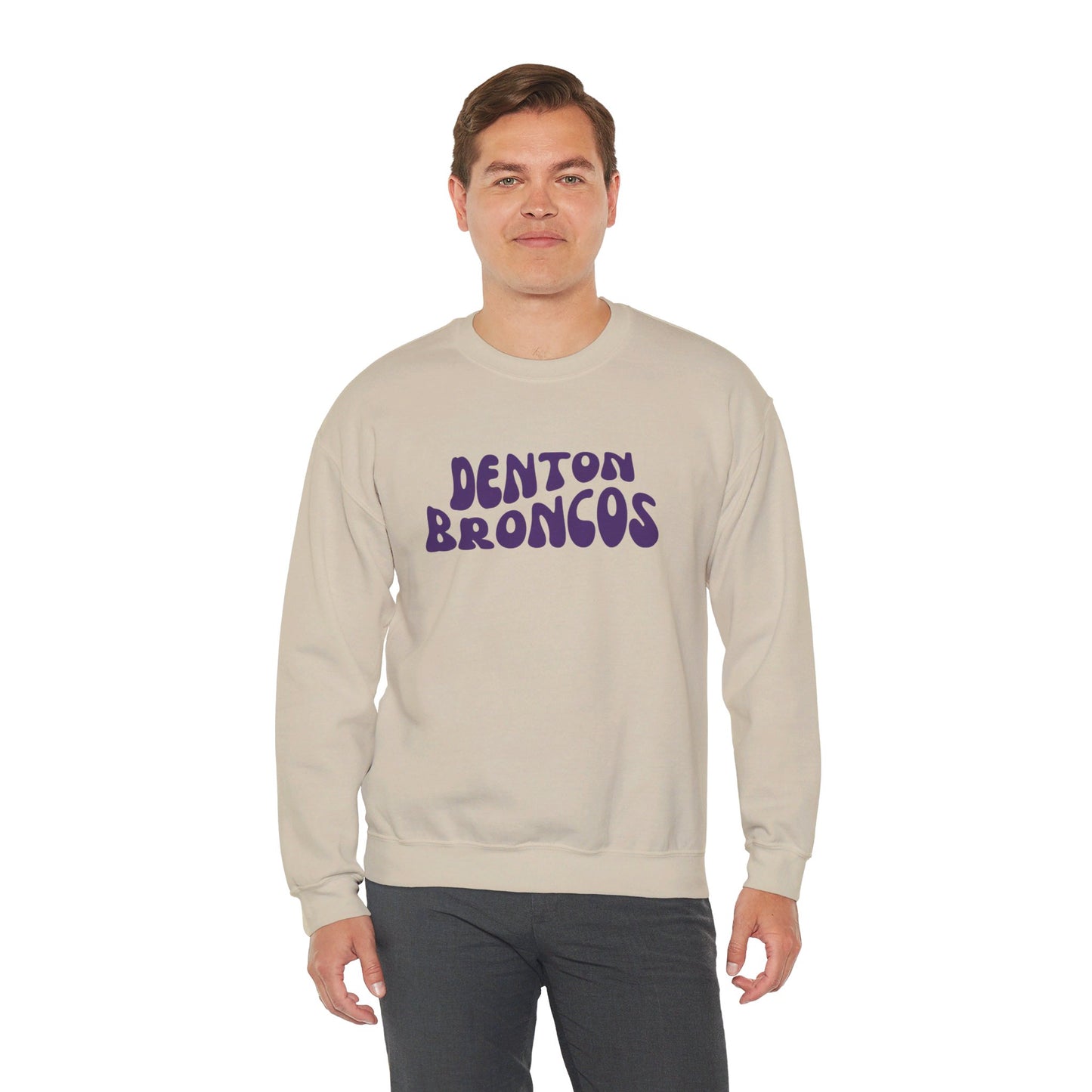 Denton Broncos Retro Sweatshirt