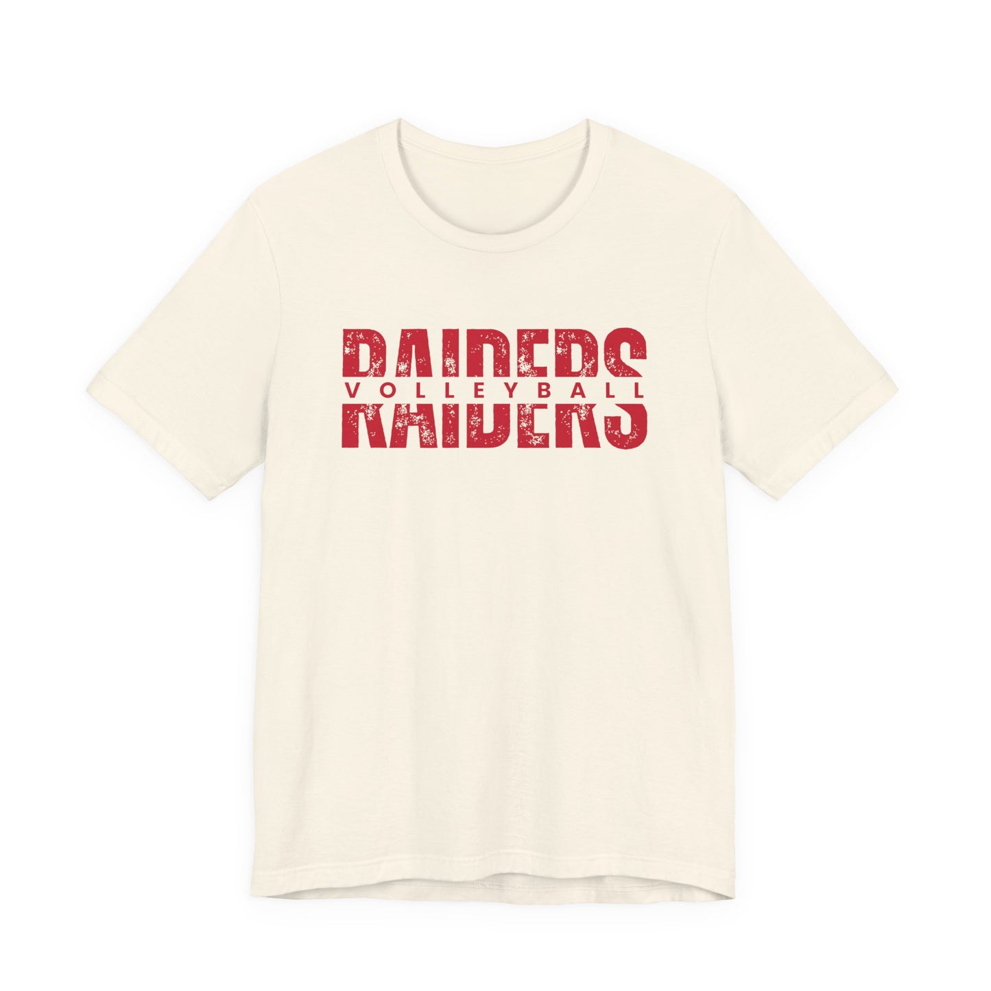 Raiders Split Volleyball Tee - Bella Canvas