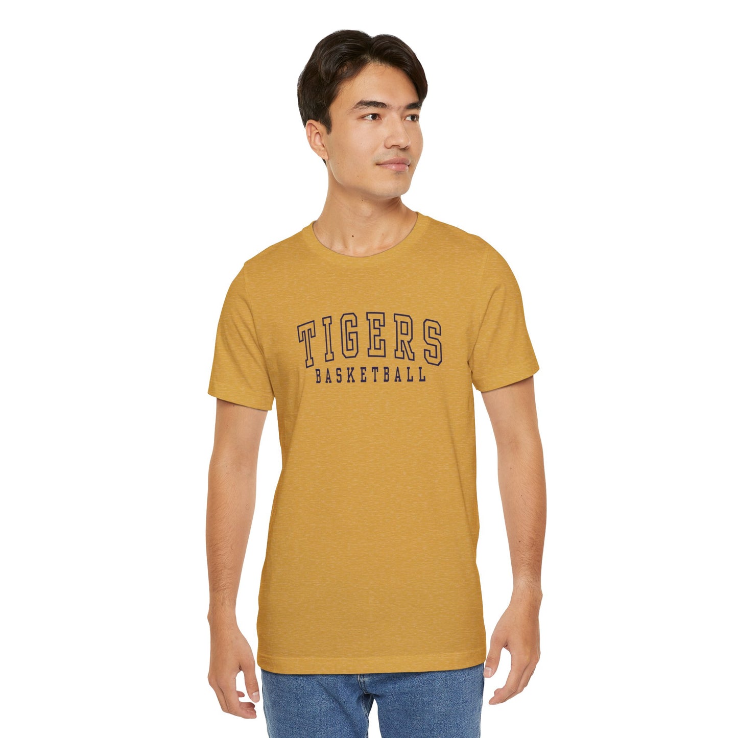 Tigers Basketball Tee - Bella Canvas