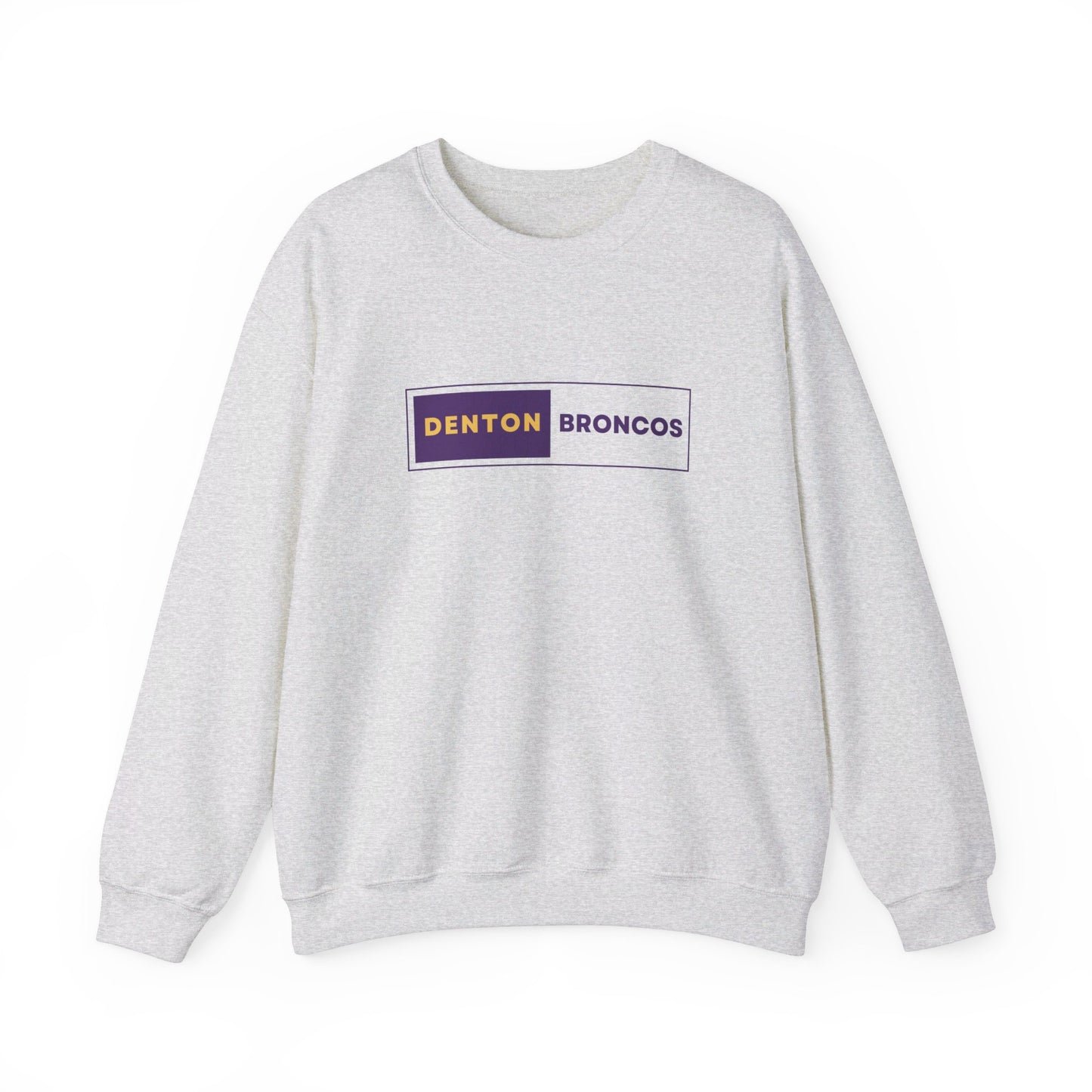 Denton Broncos Block Sweatshirt