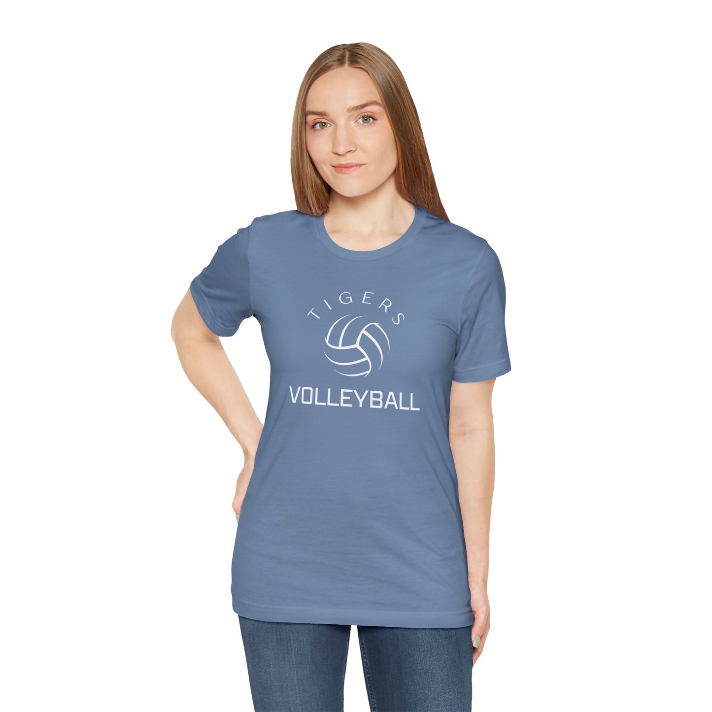 Tigers Volleyball Tee - Bella Canvas