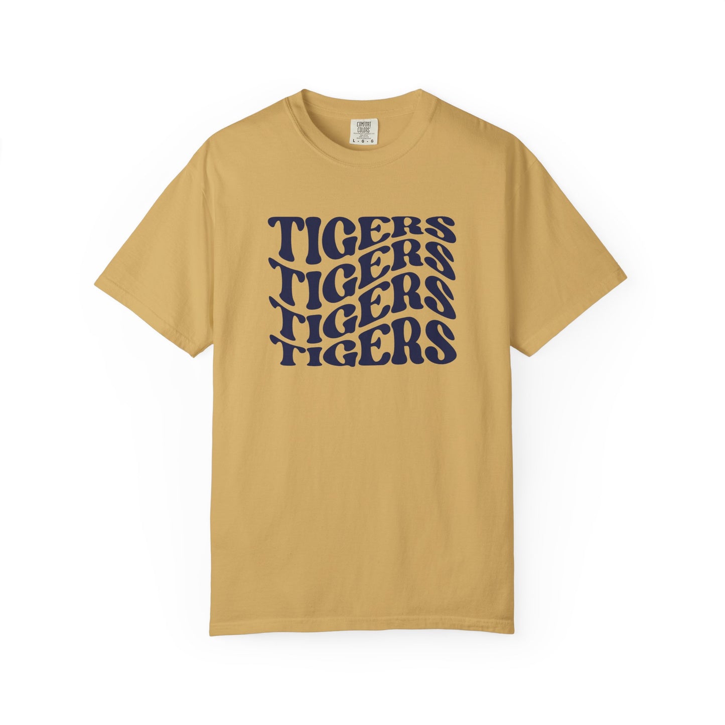 Tigers Wavy Tee - Comfort Colors