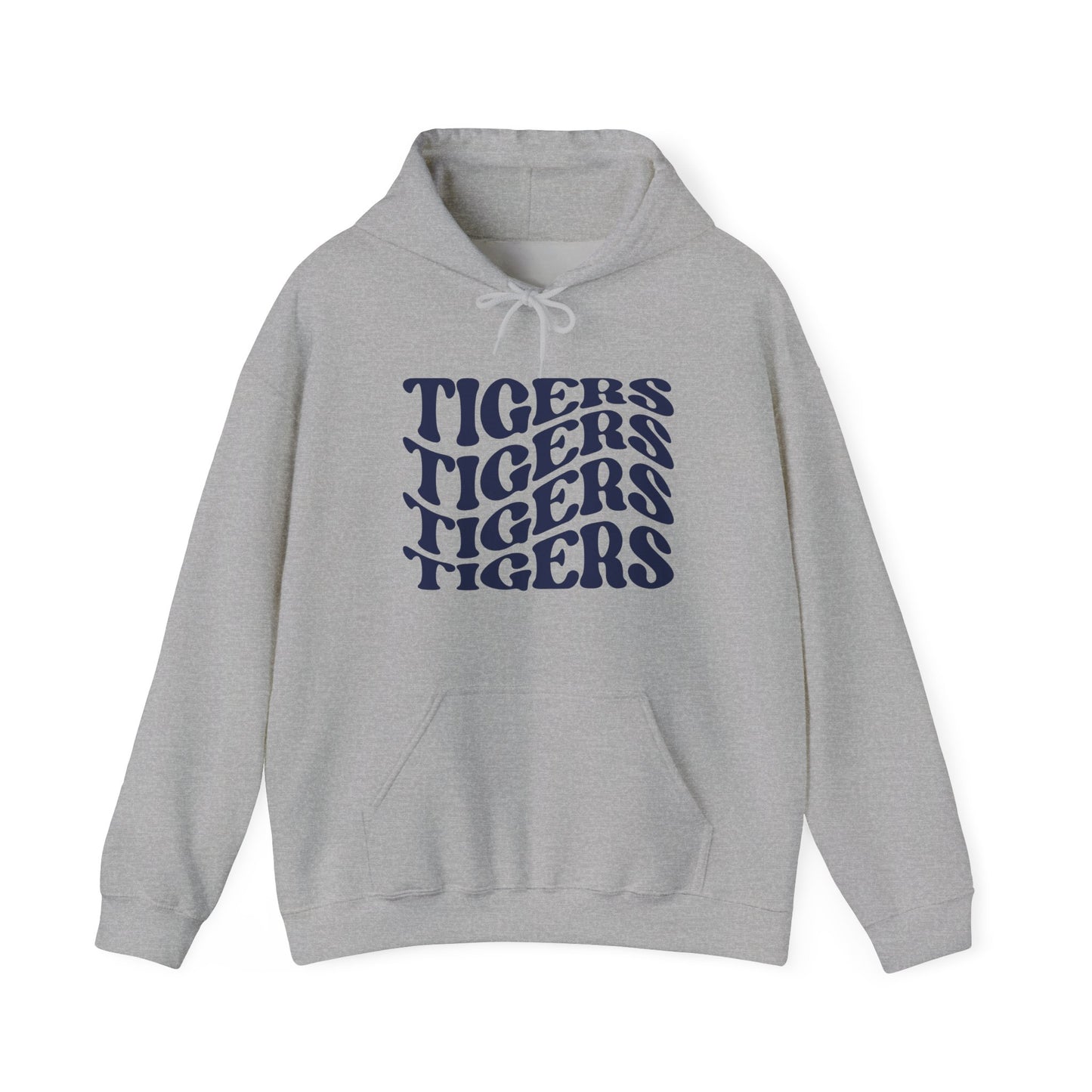 Tigers Wavy Hoodie