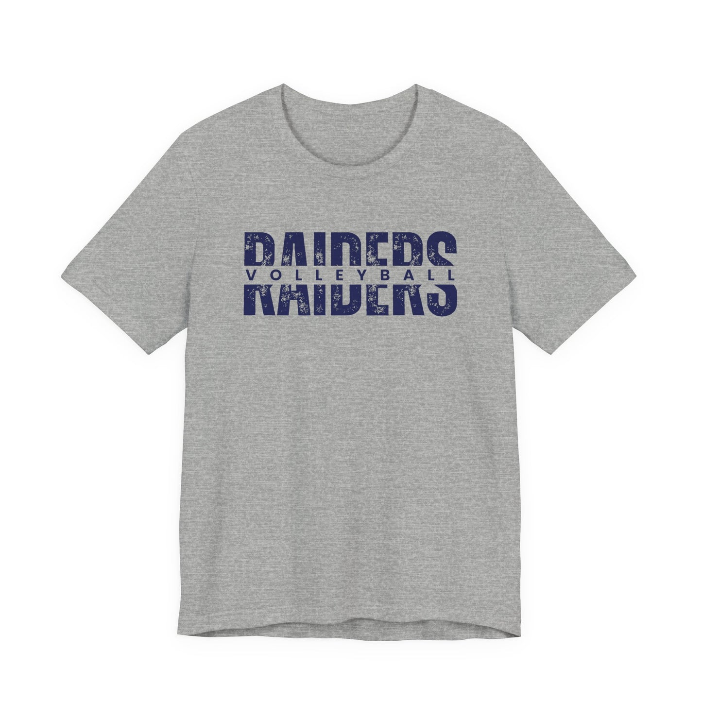Raiders Split Volleyball Tee - Bella Canvas
