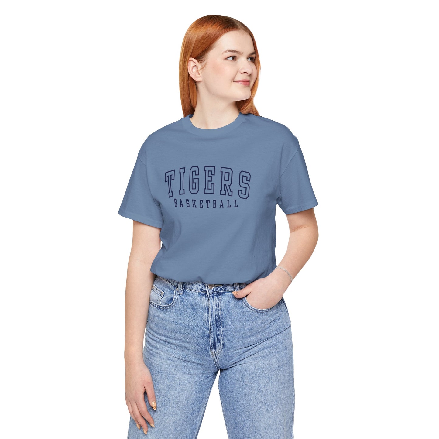 Tigers Basketball Tee - Bella Canvas